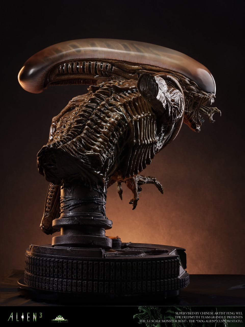Alien Deepmyth Studio Alien Dog Bust 2