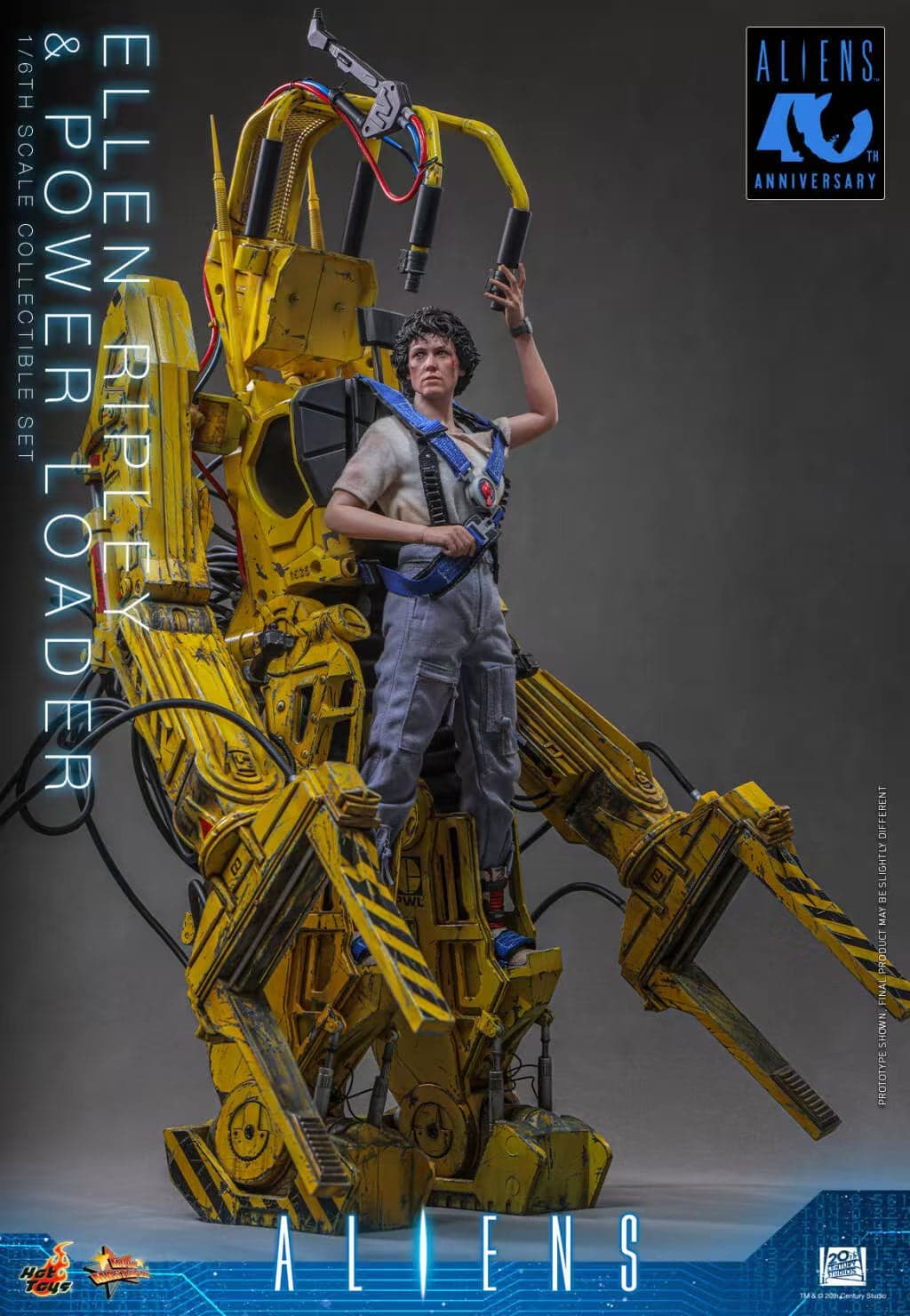 Aliens Hot Toys Ellen Ripley X Power Loader 3