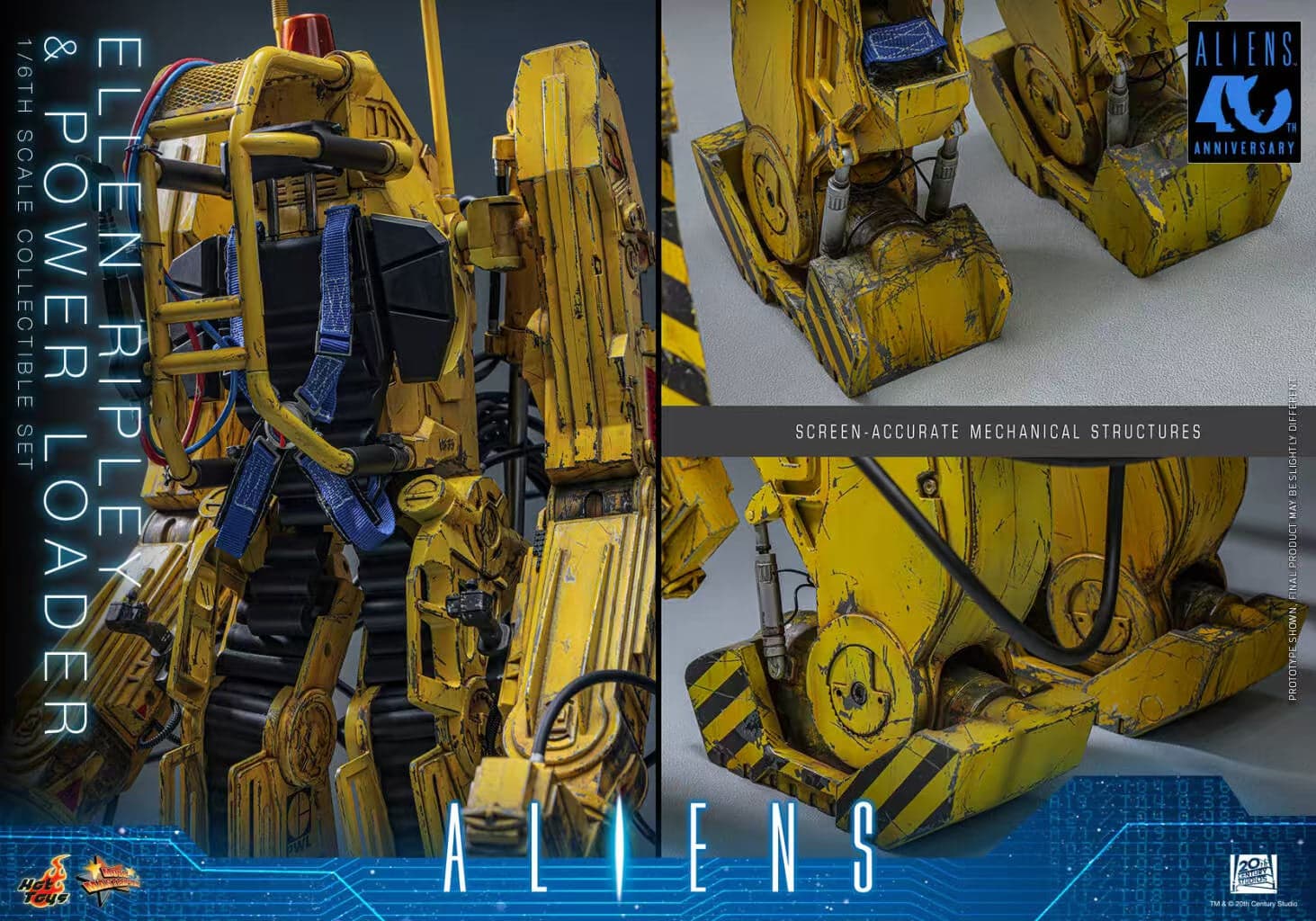 Aliens Hot Toys Ellen Ripley X Power Loader 5