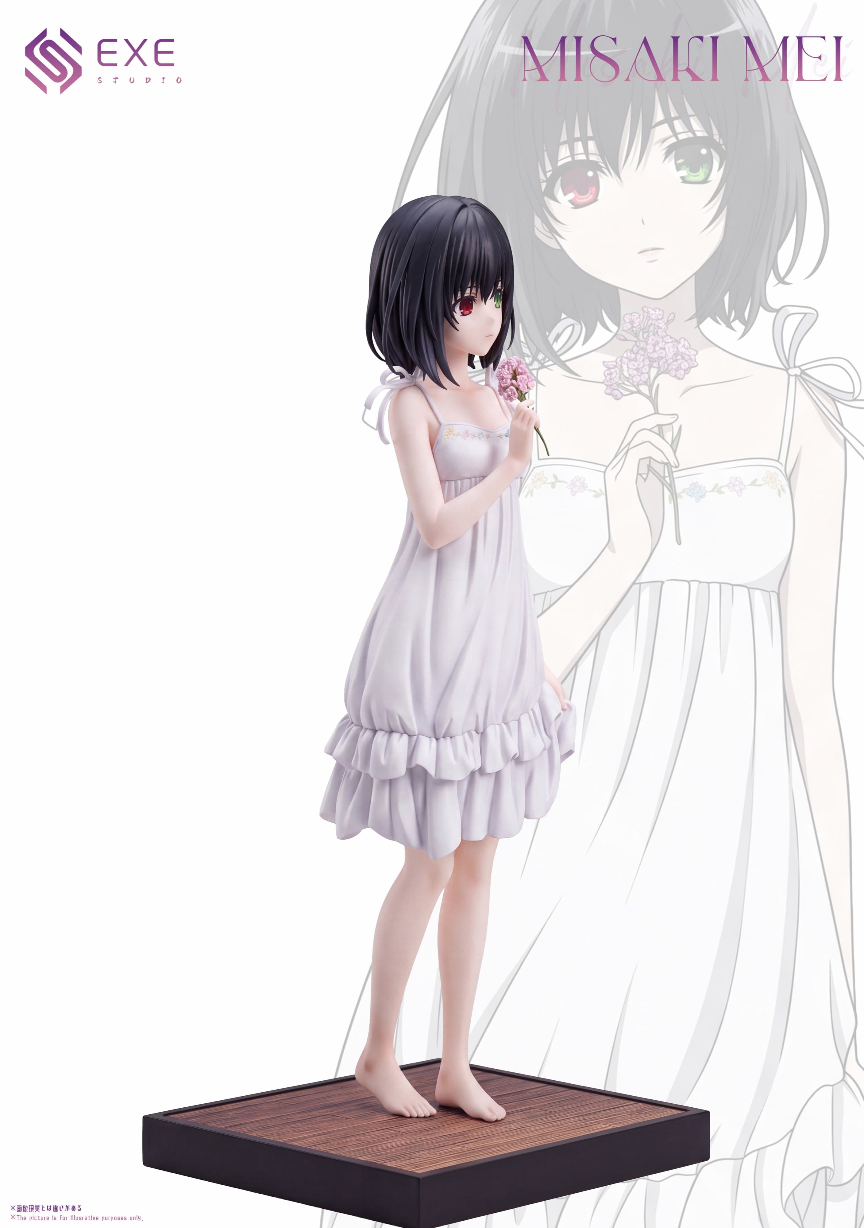 Another EXE Studio Mei Misaki in White Dress 2
