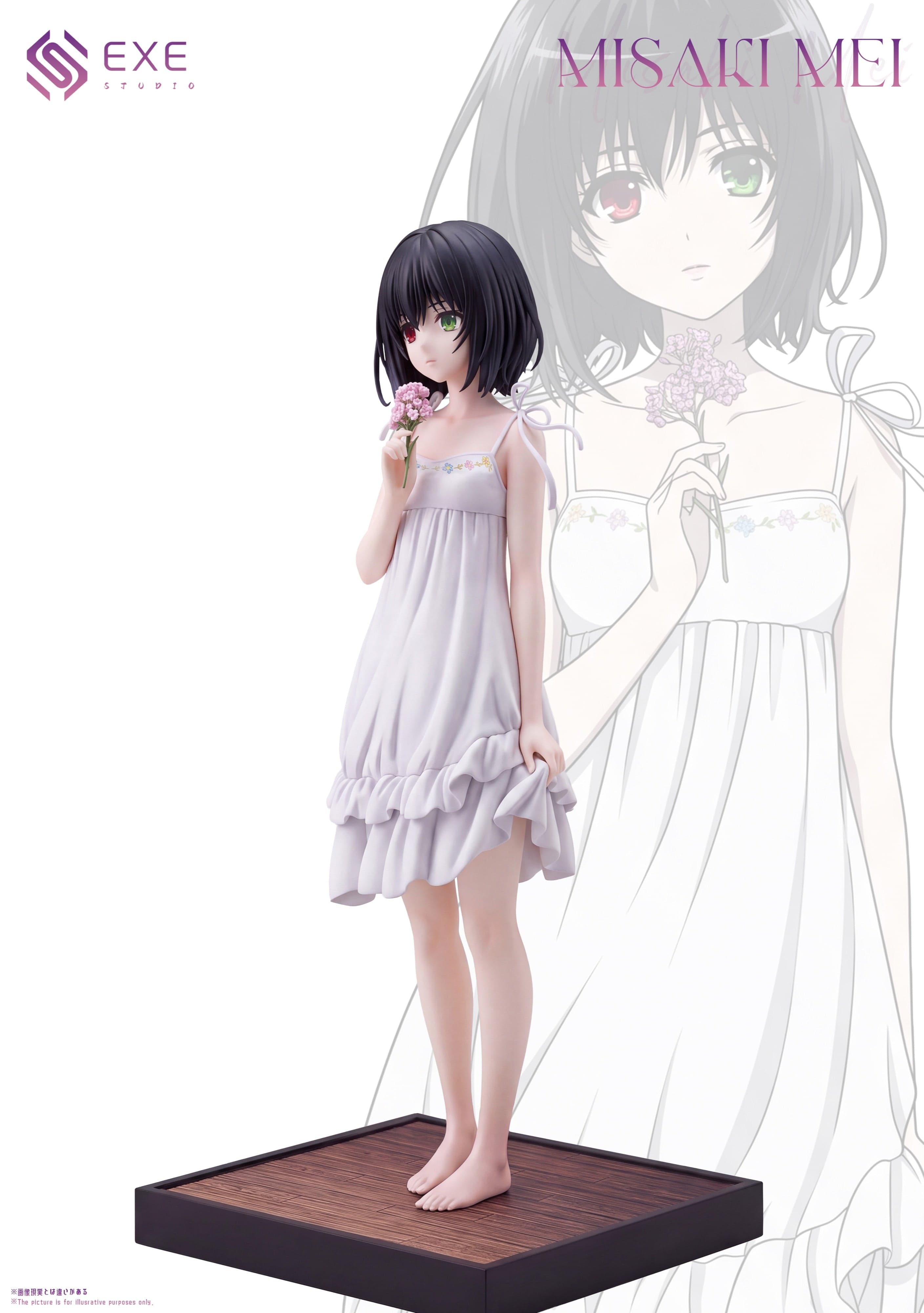 Another EXE Studio Mei Misaki in White Dress 3