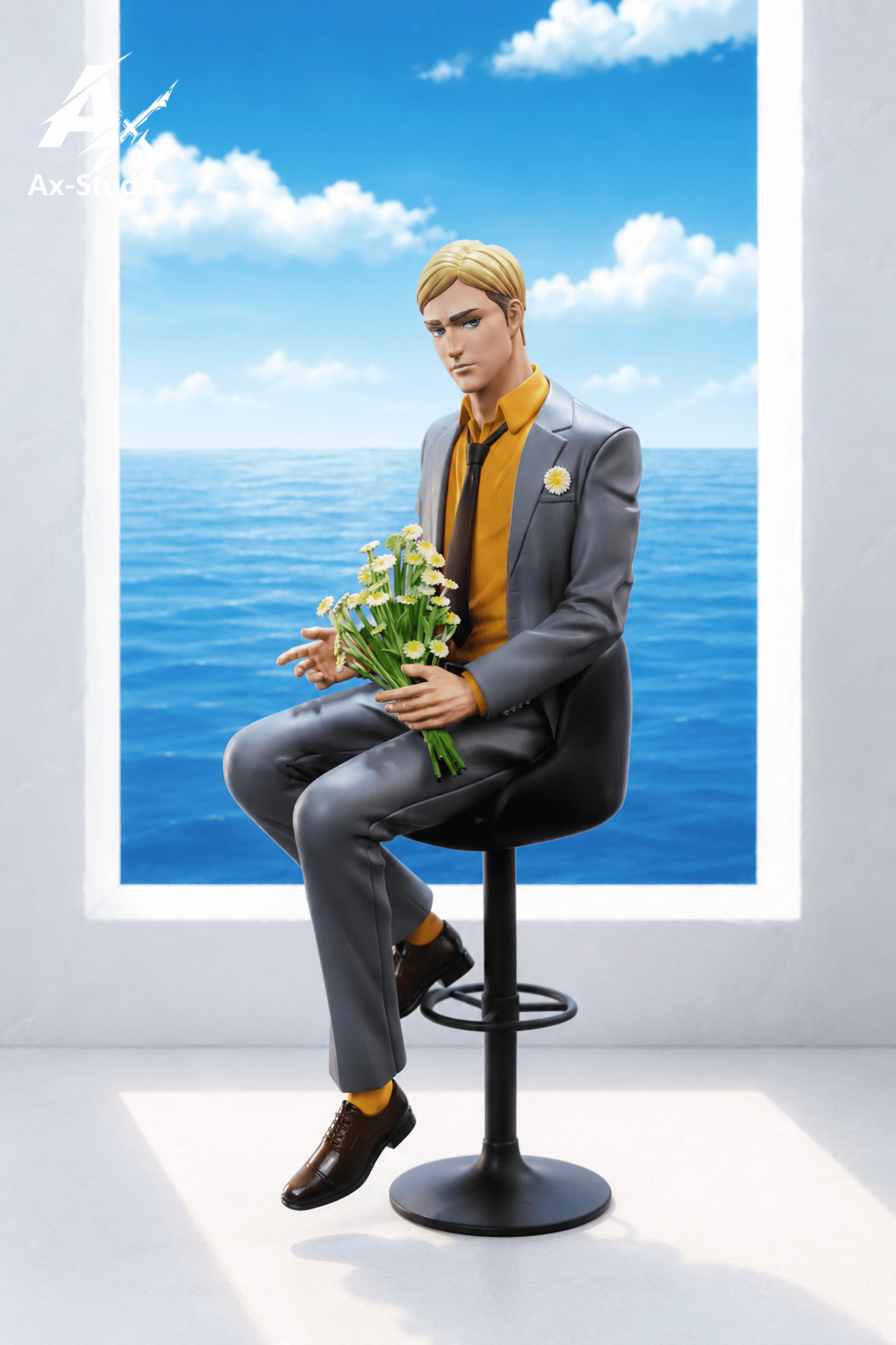 Attack On Titan AA × AX Studio Erwin Smith 1