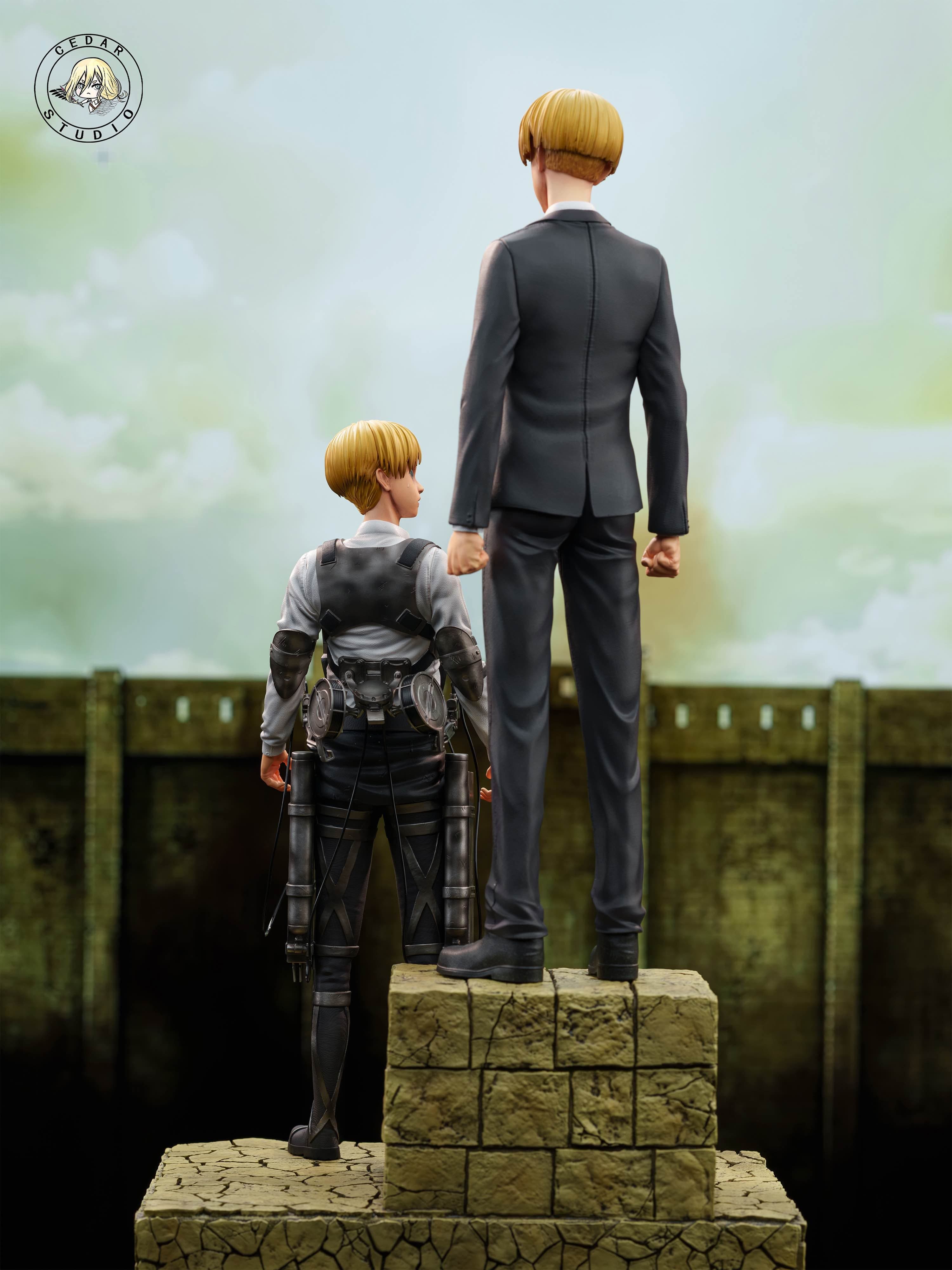 Attack on Titan Cedar Studio Yelena X Armin 5