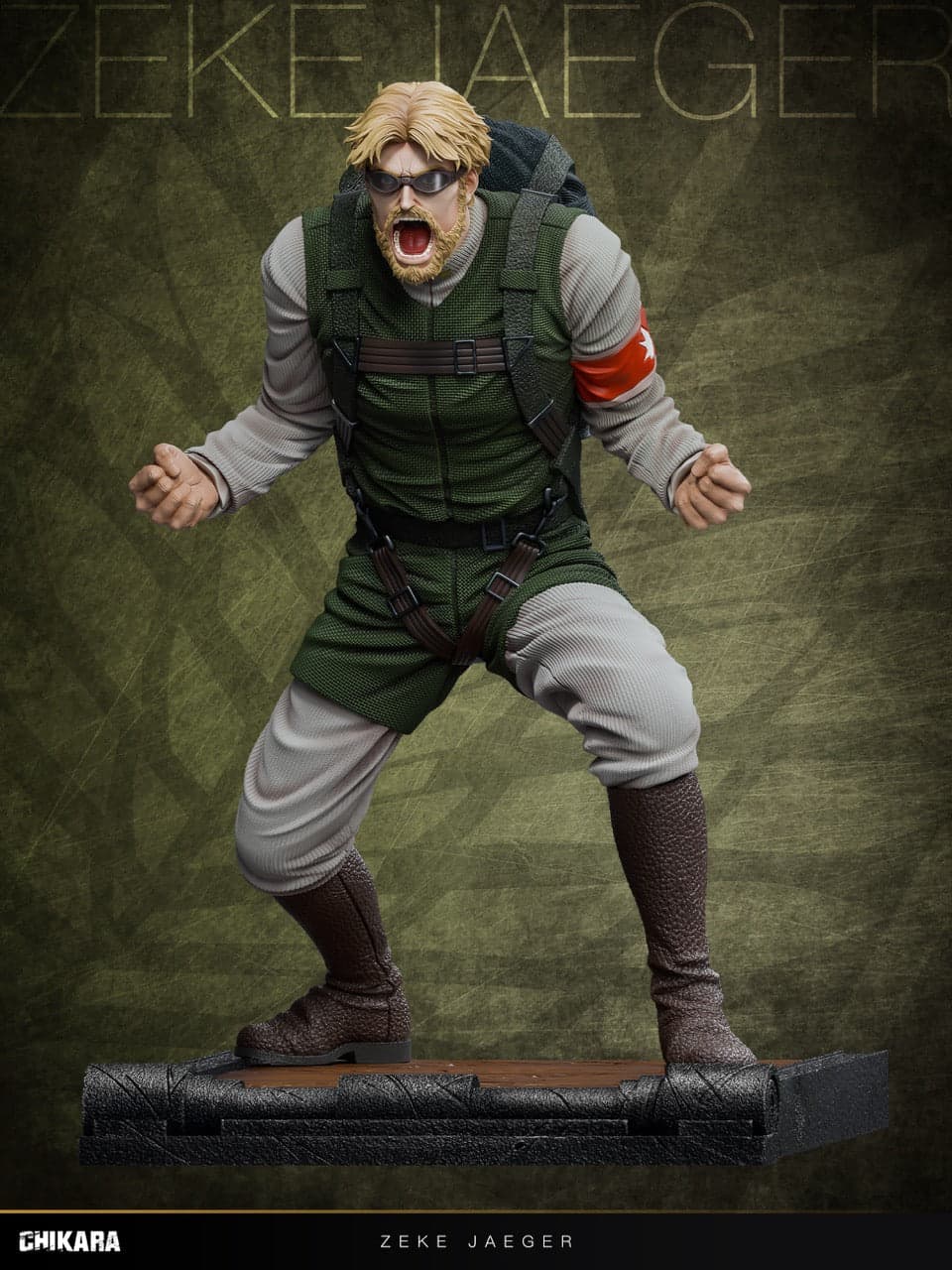 Attack On Titan CHIKARA Studio Zeke Jaeger 1