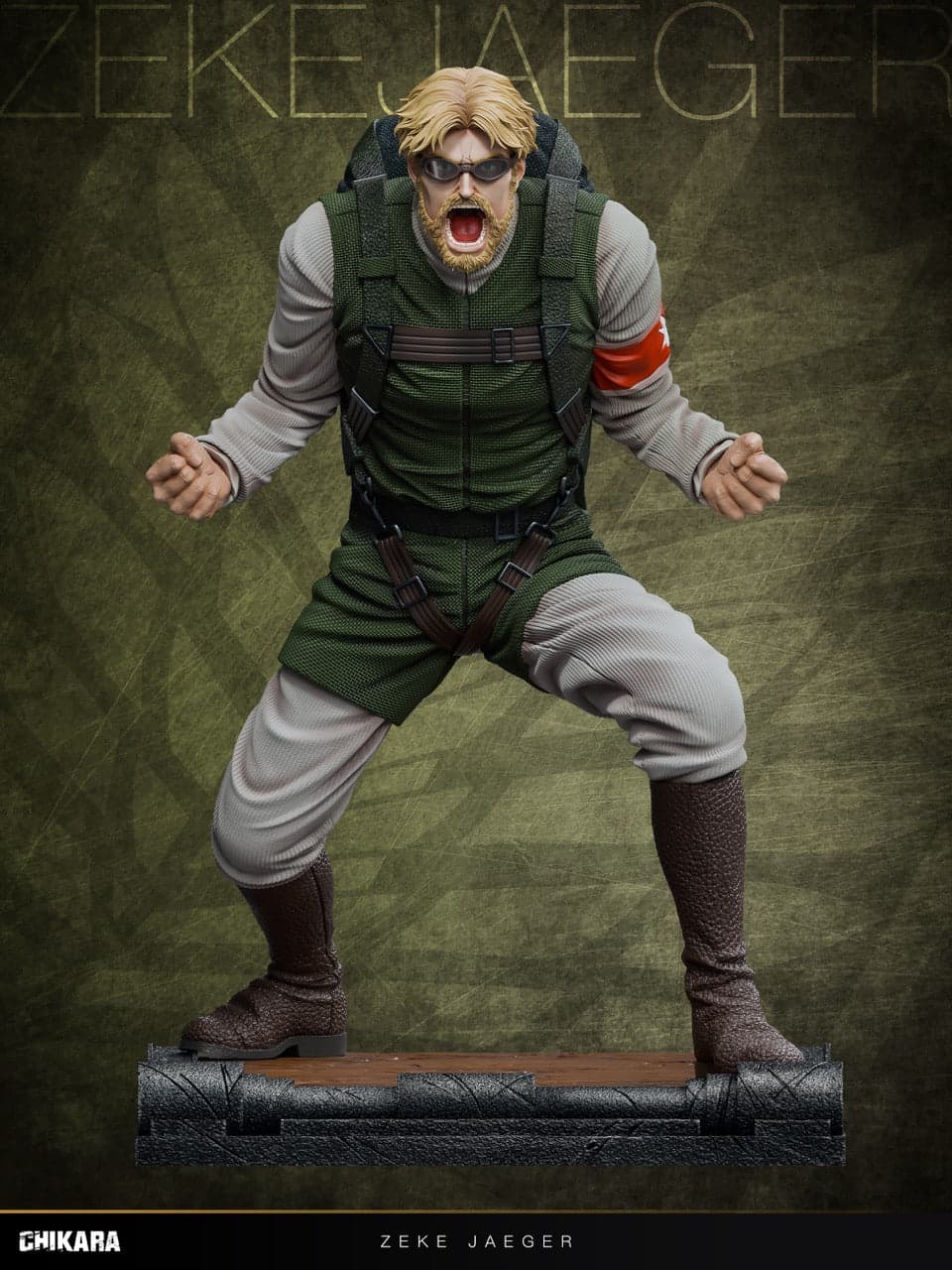 Attack On Titan CHIKARA Studio Zeke Jaeger 2