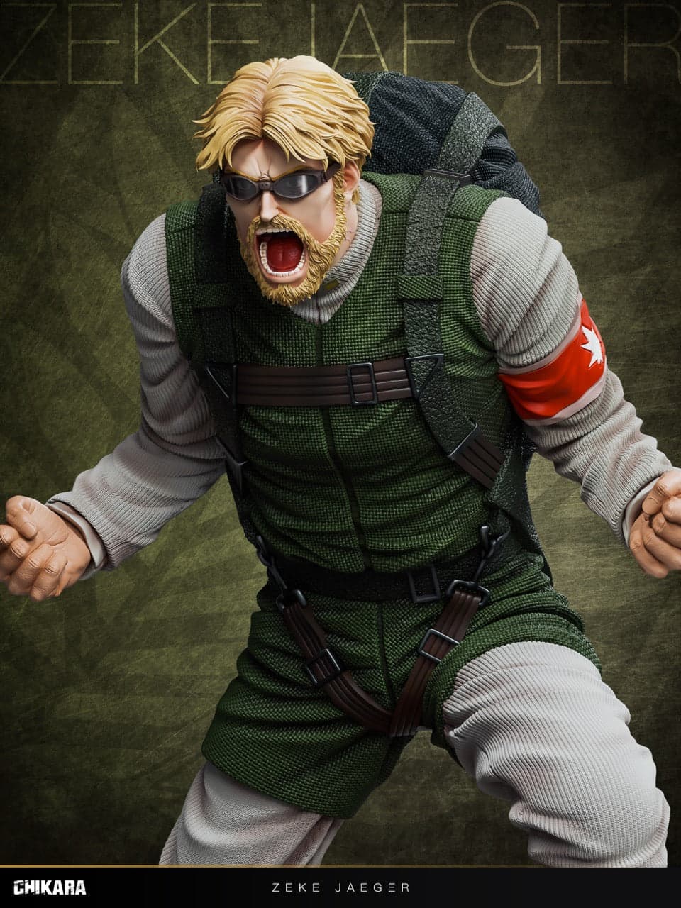 Attack On Titan CHIKARA Studio Zeke Jaeger 4