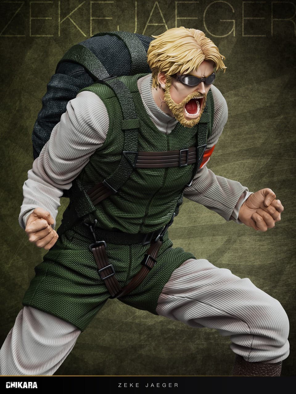 Attack On Titan CHIKARA Studio Zeke Jaeger 5