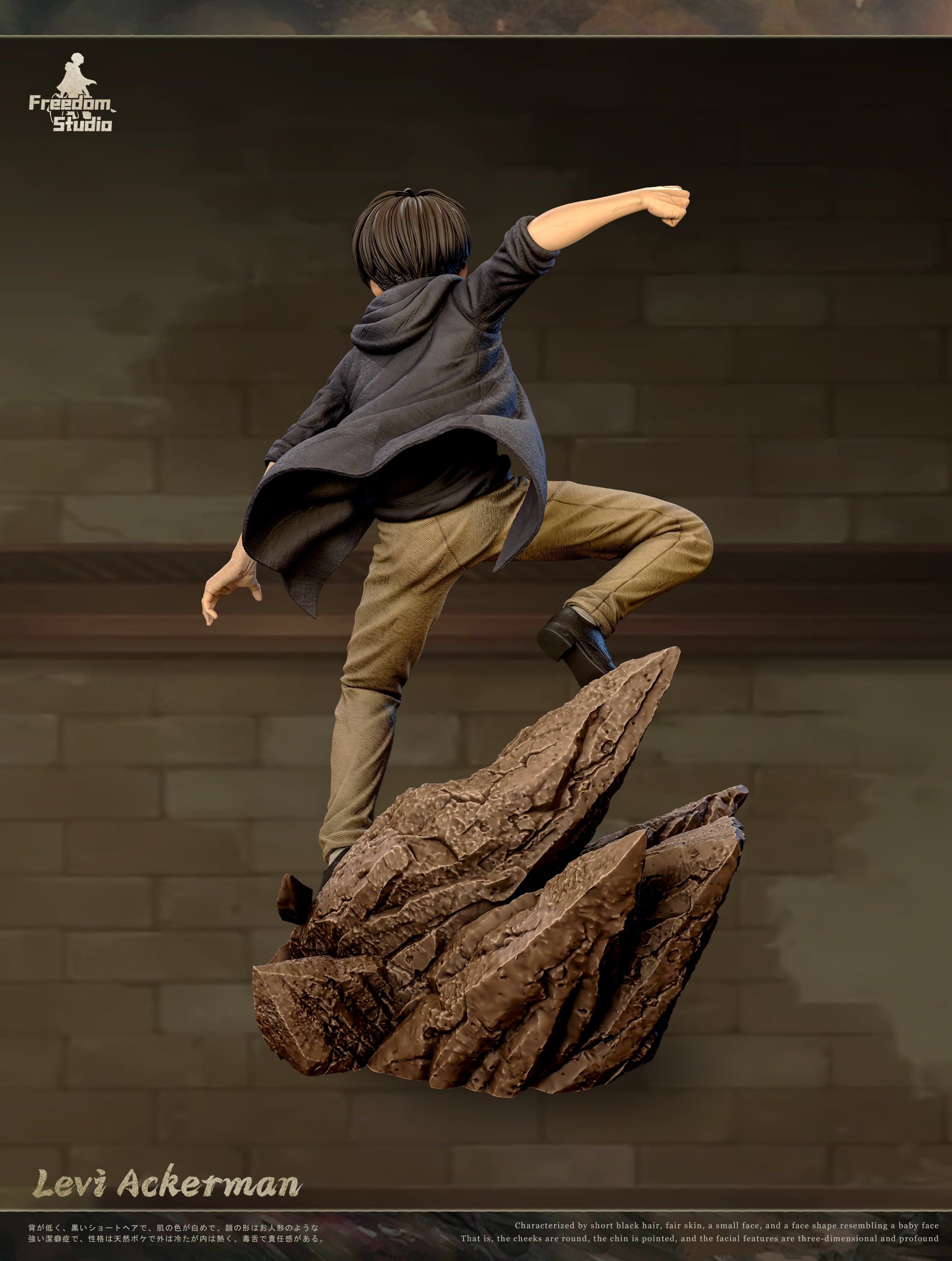 Attack on Titan Freedom Studio Childhood Levi 3