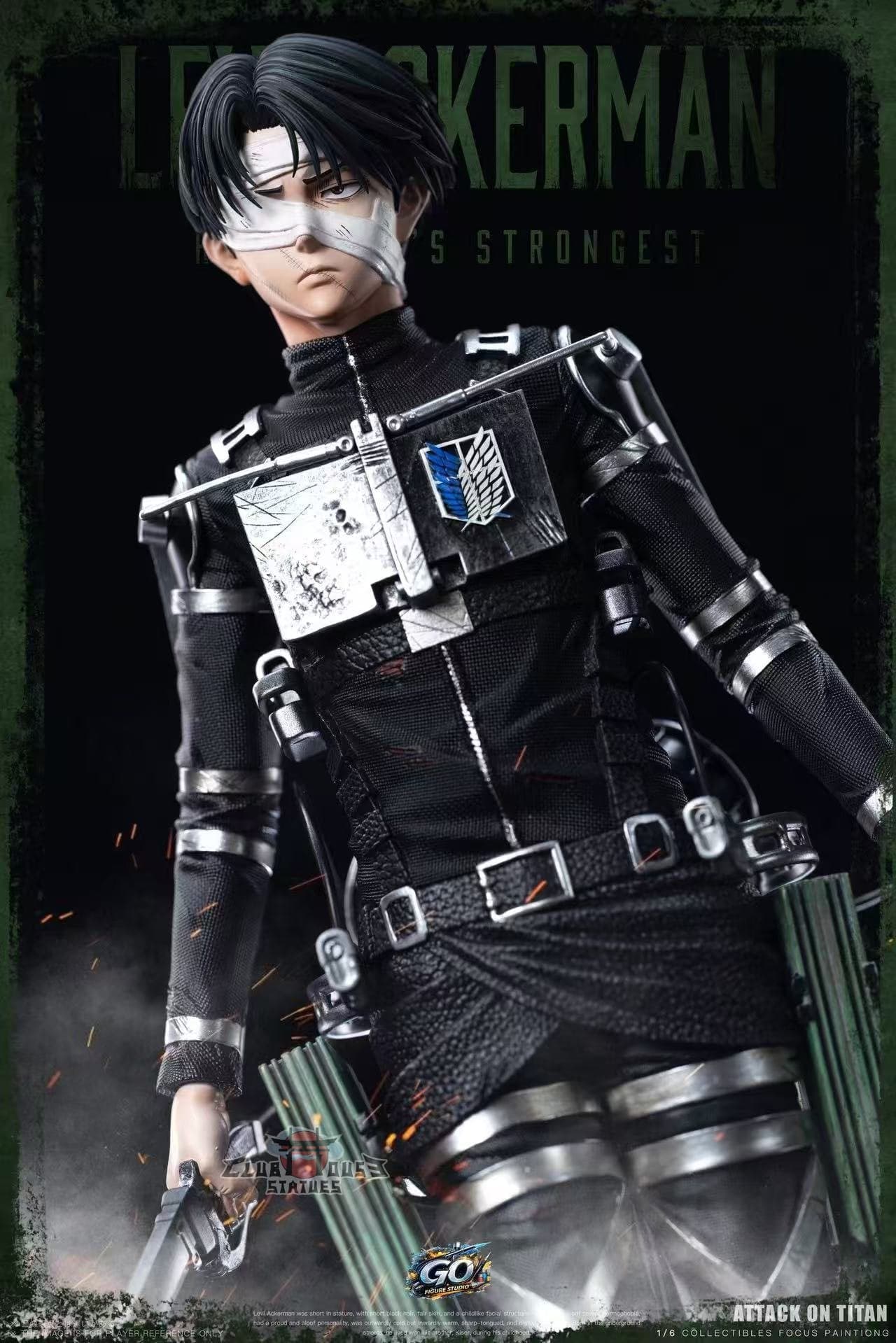 Attack On Titan Go Figure Studio Levi Ackerman 2