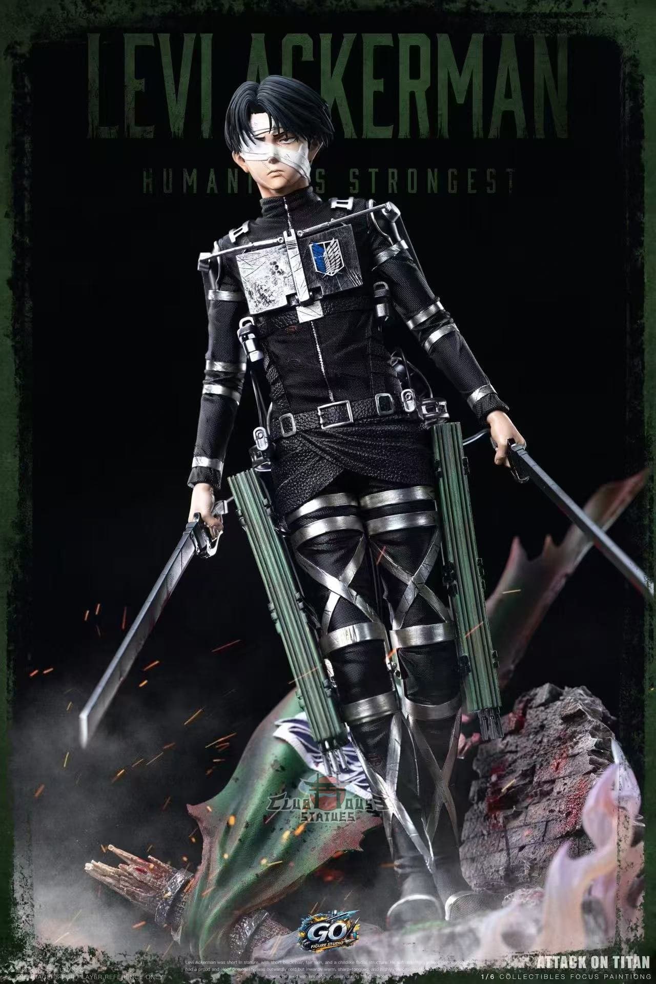 Attack On Titan Go Figure Studio Levi Ackerman 3