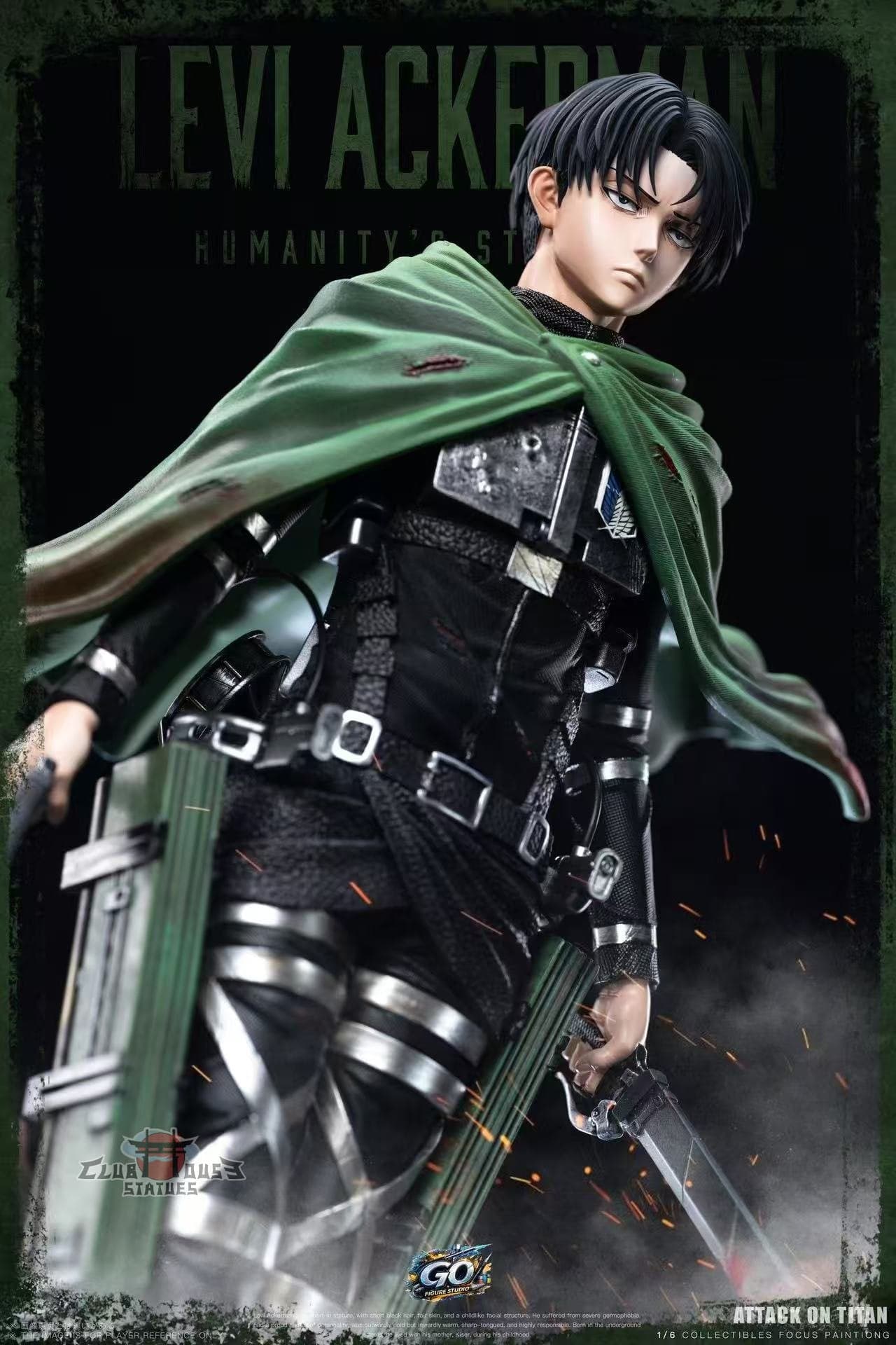 Attack On Titan Go Figure Studio Levi Ackerman 4
