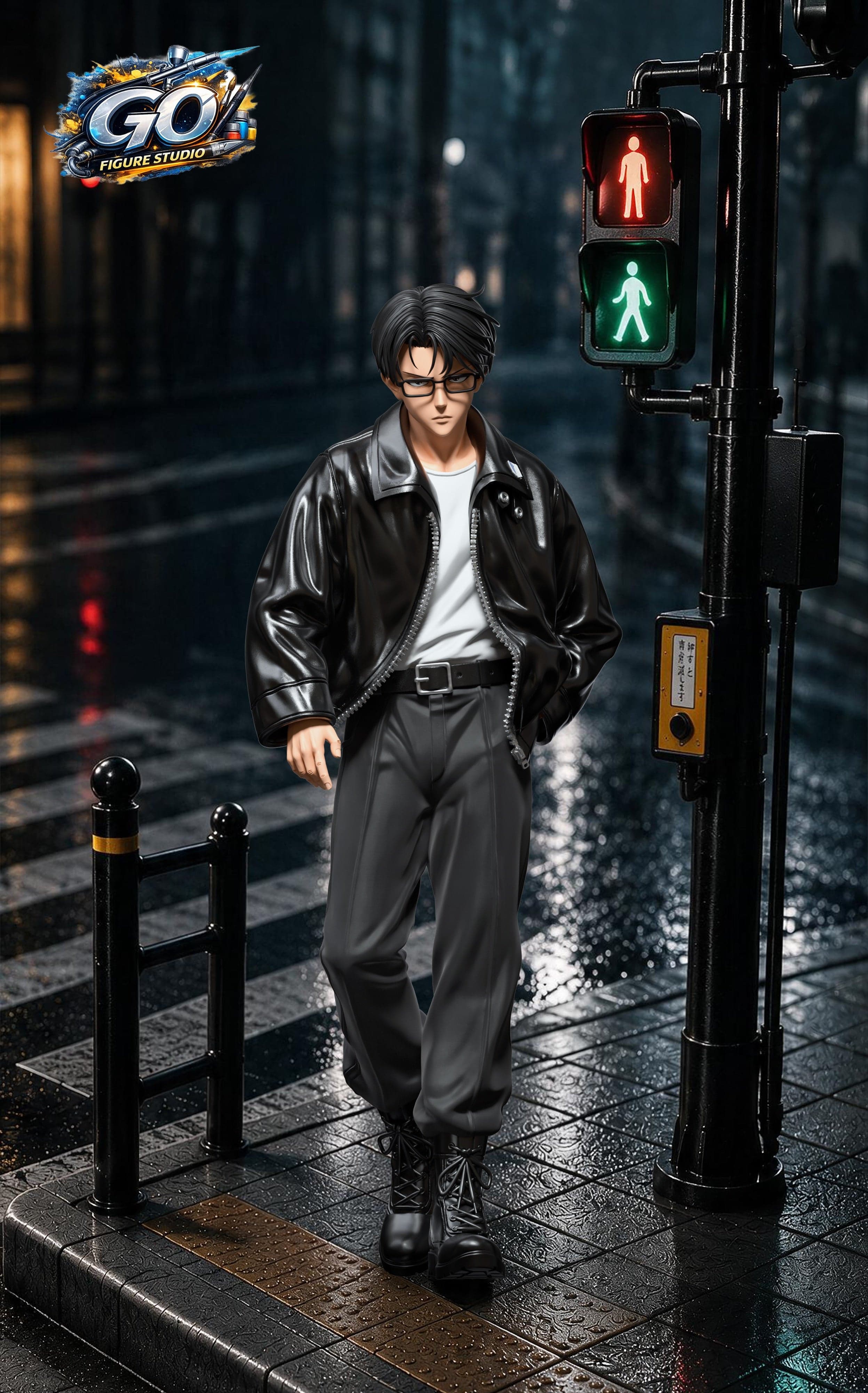 Attack On Titan GO FIGURE Studio Levi walking 2