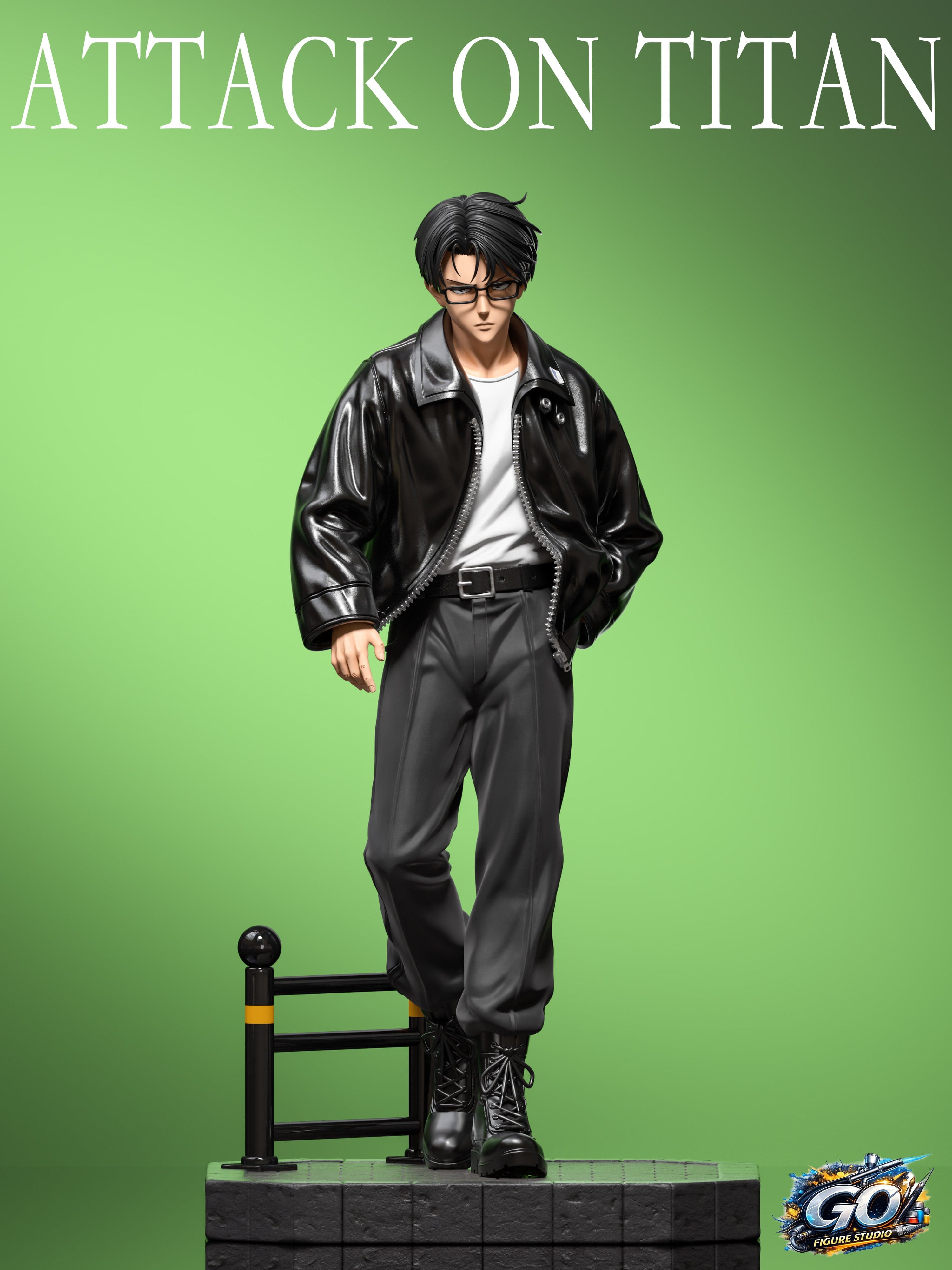 Attack On Titan GO FIGURE Studio Levi walking 5