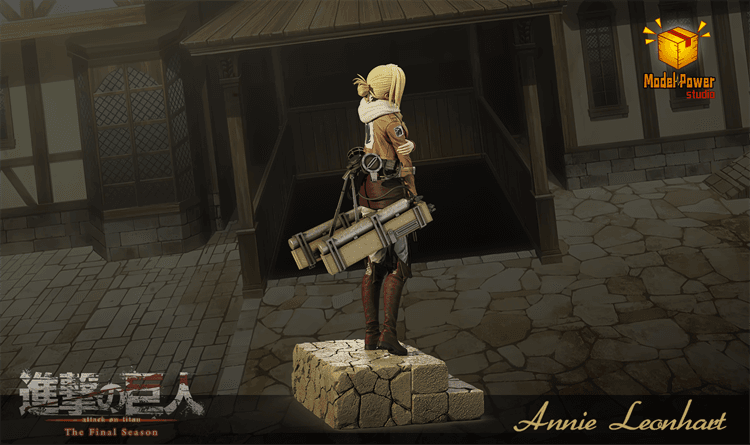 Attack on Titan Model Power Studio Annie Leonhart 3