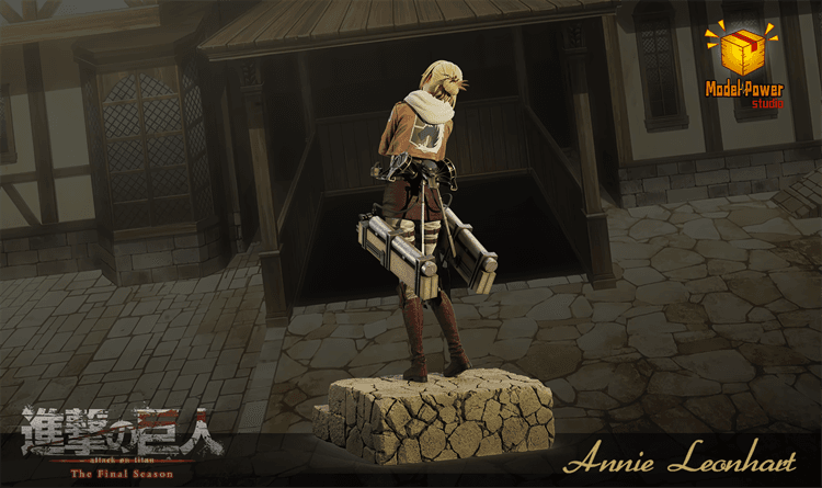 Attack on Titan Model Power Studio Annie Leonhart 4