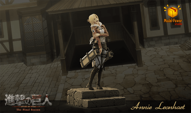 Attack on Titan Model Power Studio Annie Leonhart 5