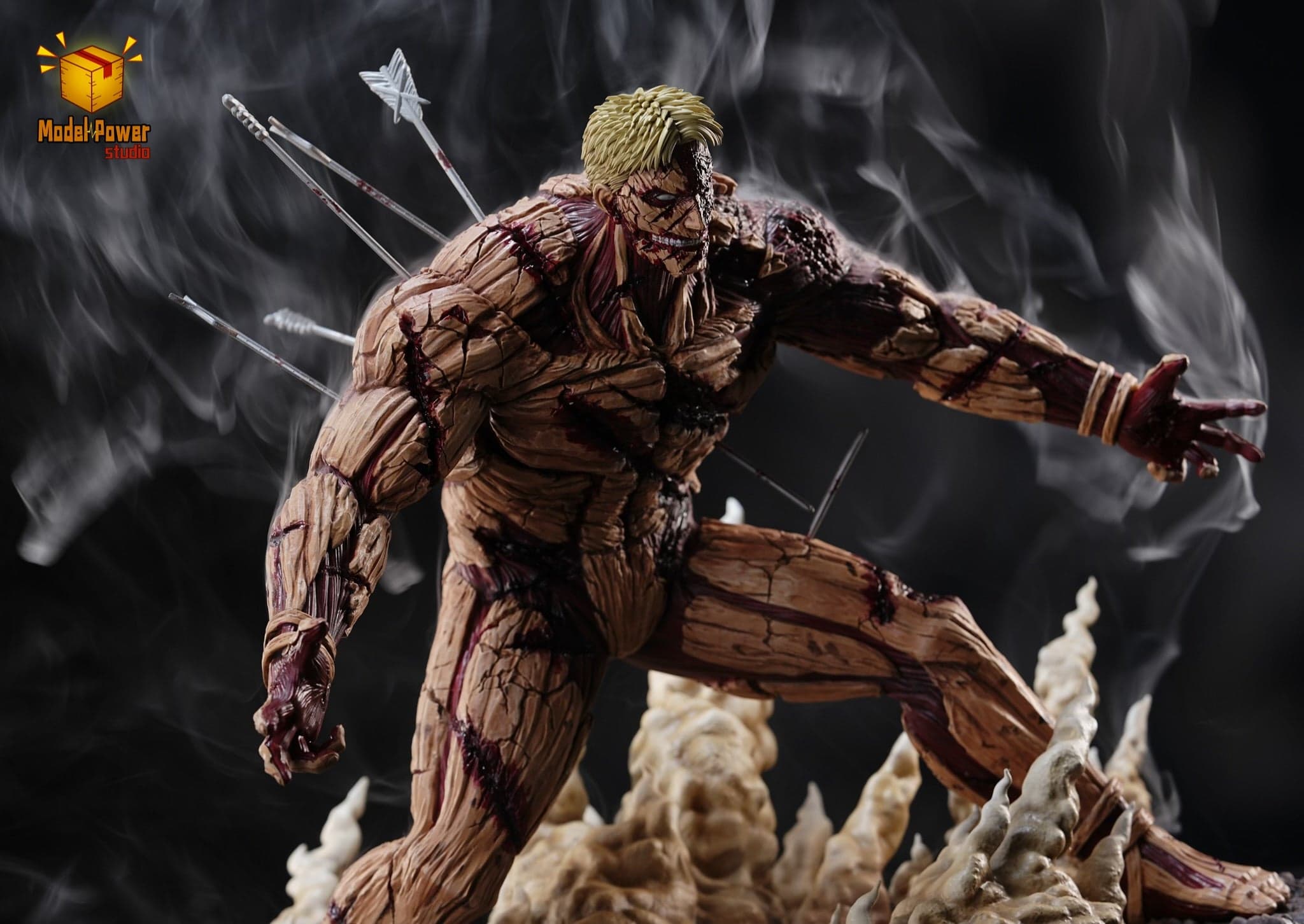 Attack on Titan Model Power Studio Armored Titan 2