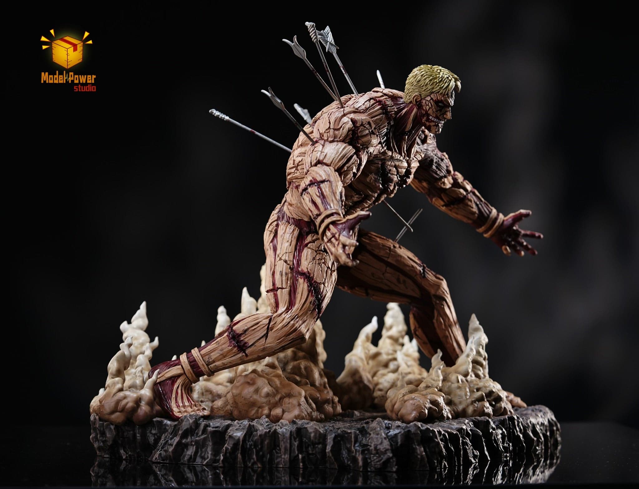 Attack on Titan Model Power Studio Armored Titan 3