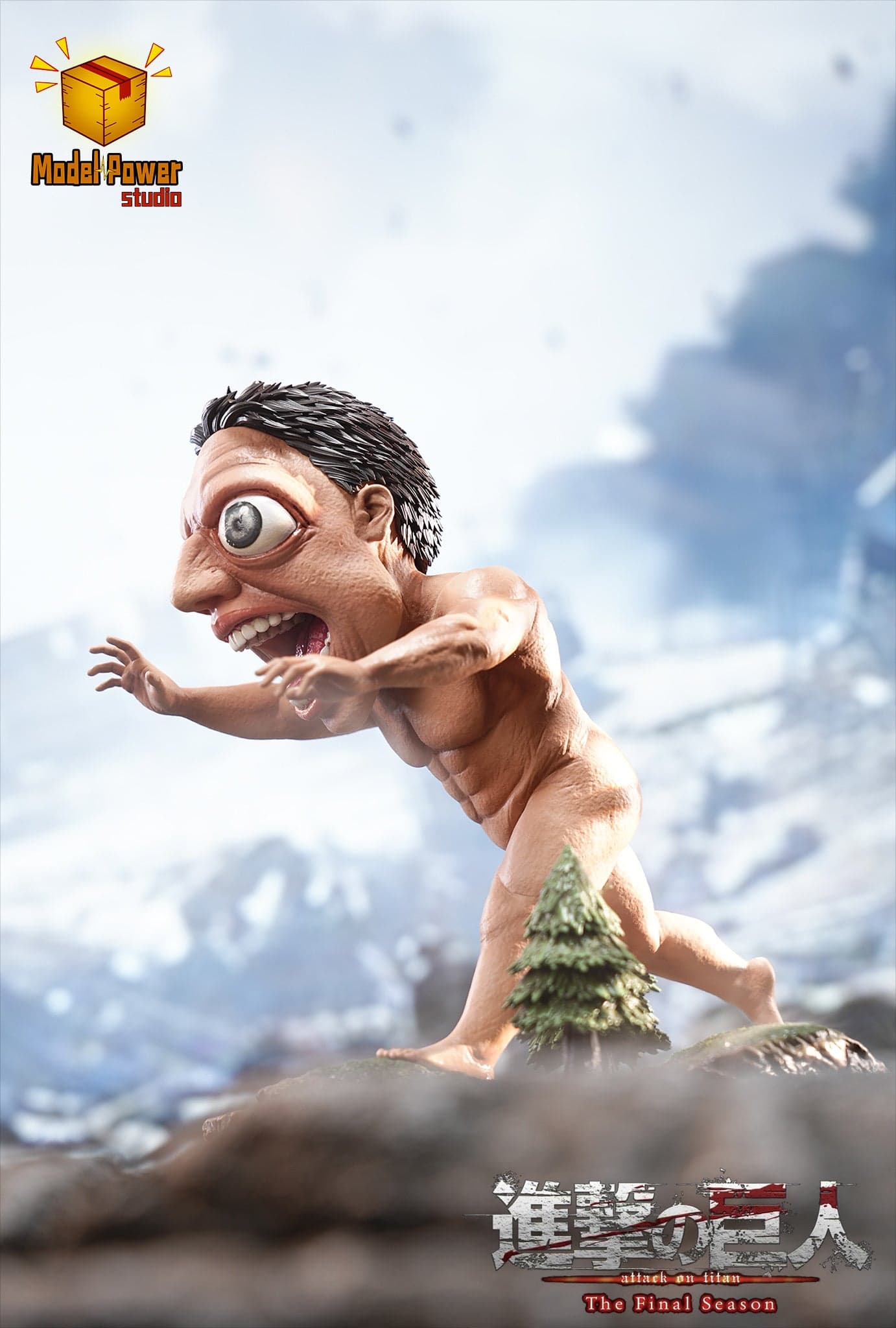 Attack on Titan Model Power Studio Big Eyes Titan 2