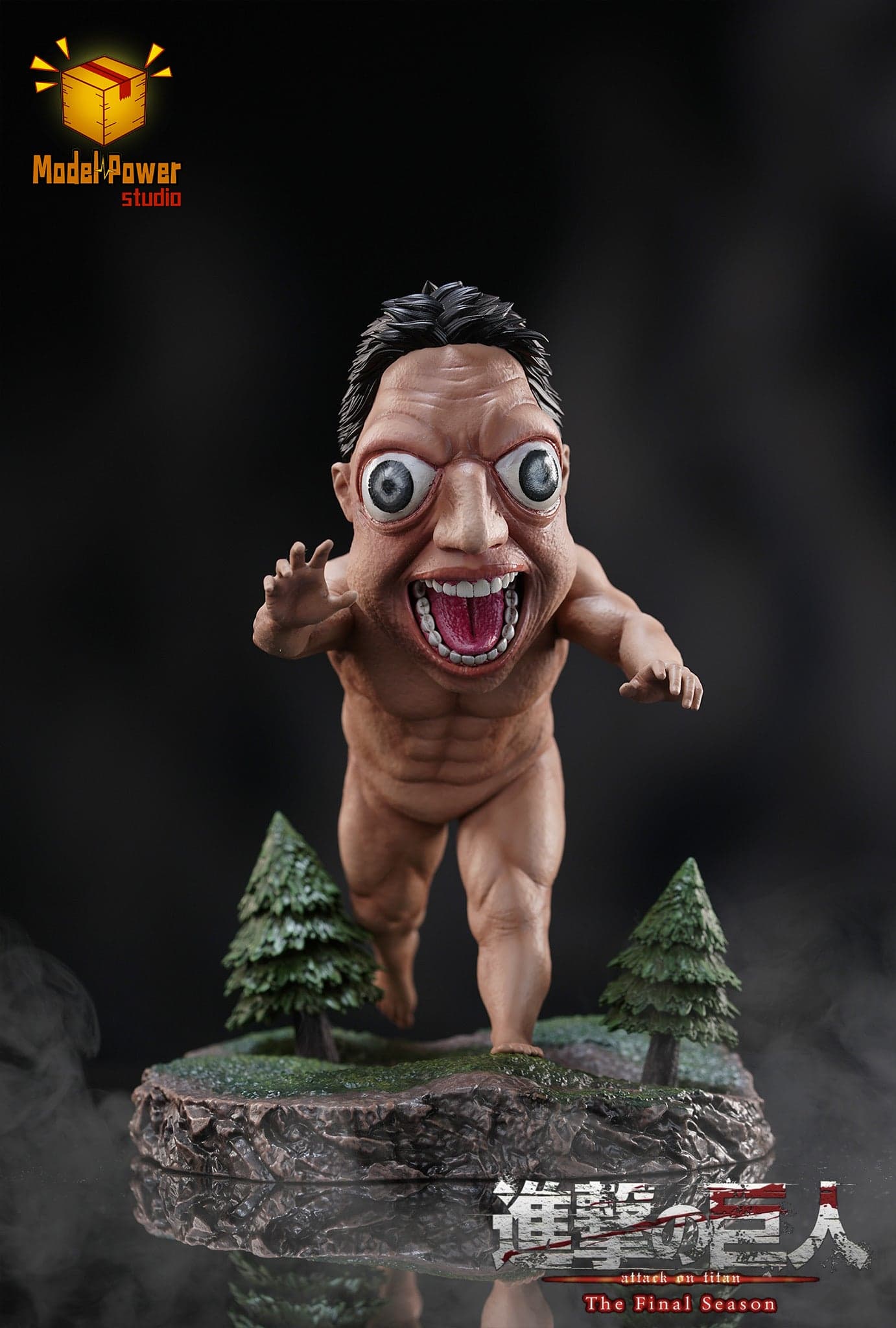 Attack on Titan Model Power Studio Big Eyes Titan 3