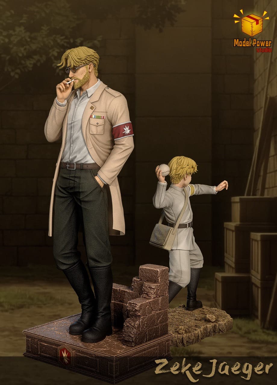 Attack on Titan Model Power Studio Zeke Jaeger