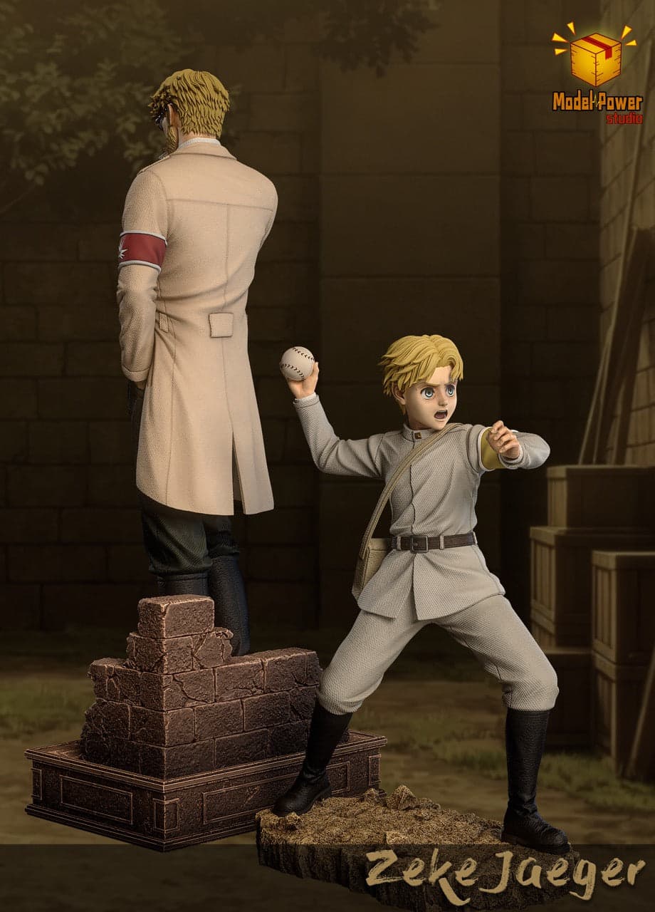 Attack on Titan Model Power Studio Zeke Jaeger 2