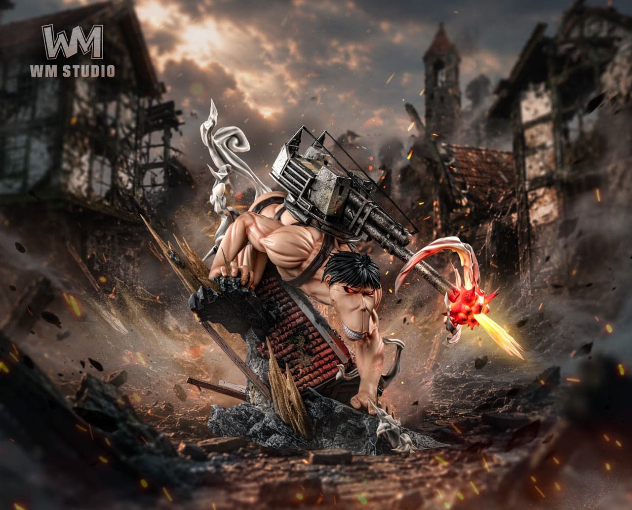 Attack On Titan WM Studio Cart Titan 1