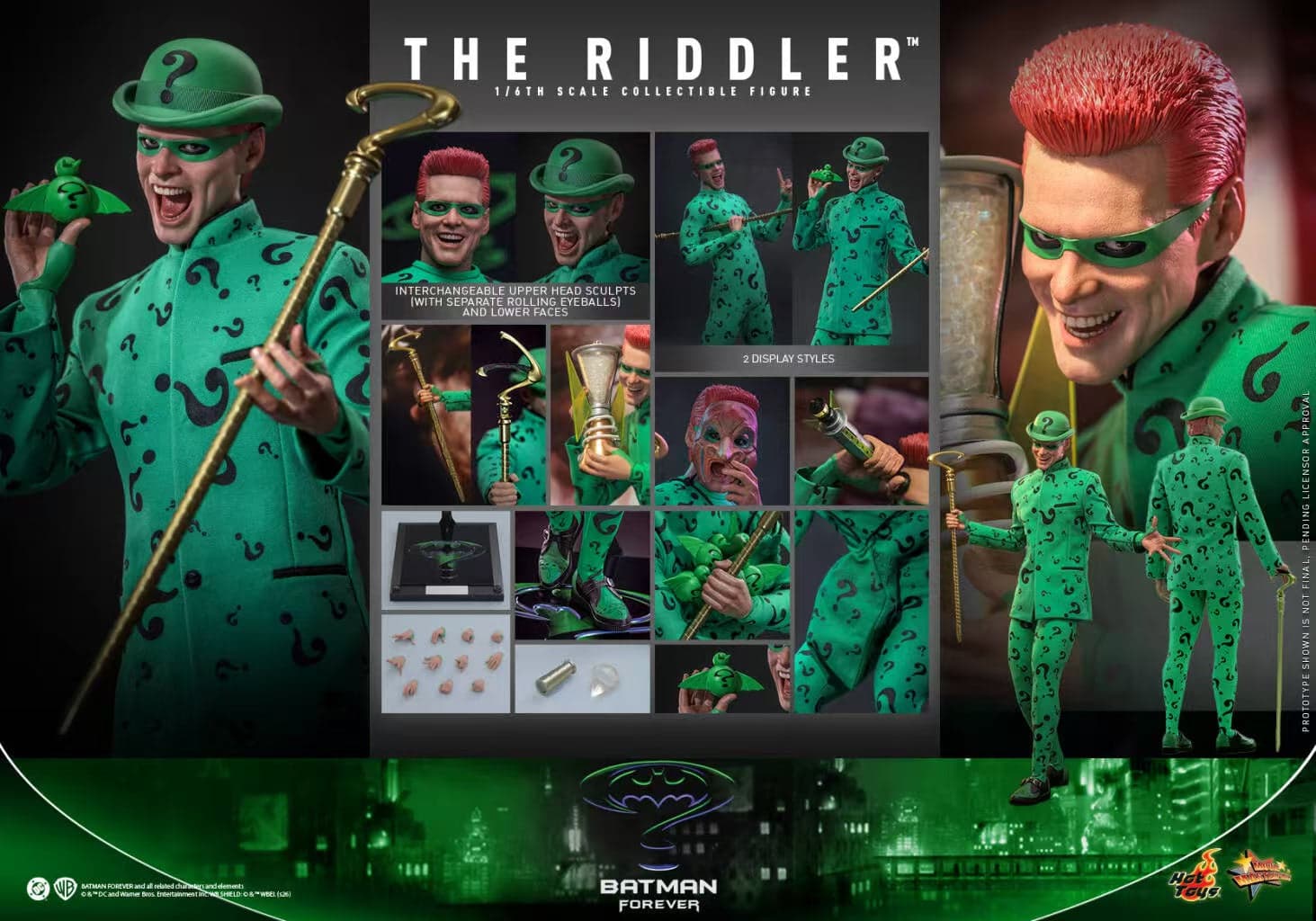 Batman Forever Hot Toys Riddler 4