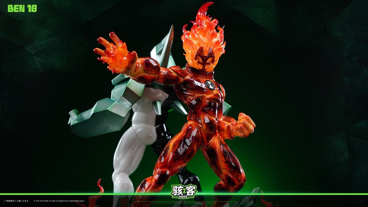 Ben 10 Hacker Studio Heatblast x Diamondhead 2