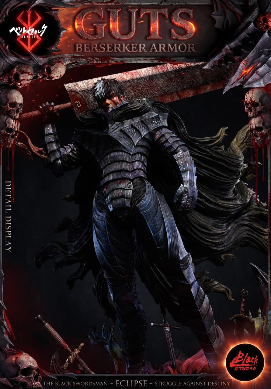 Berserk Black Studio Berserk Guts 3