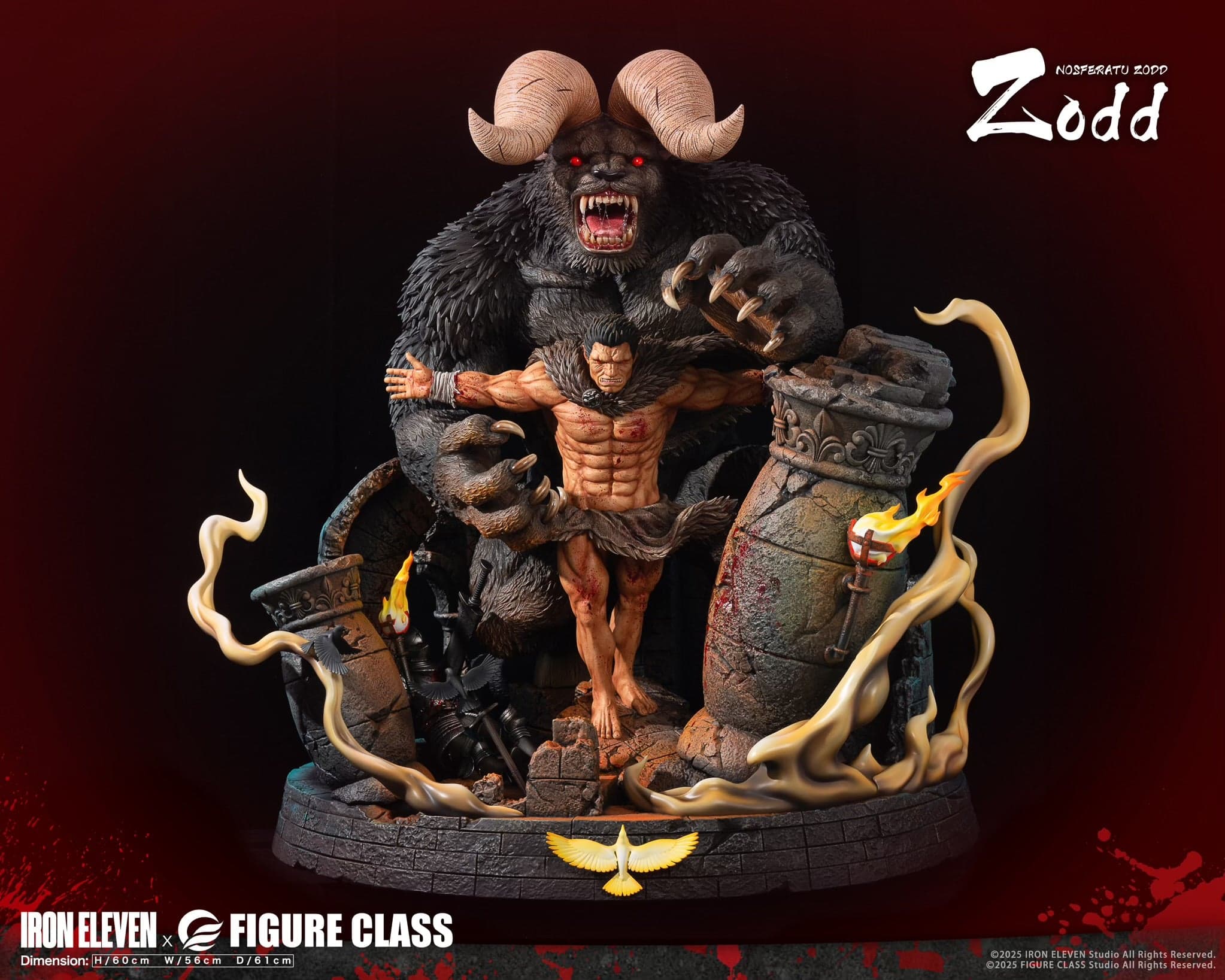 Berserk Iron Eleven x Figure Class Nosferatu Zodd