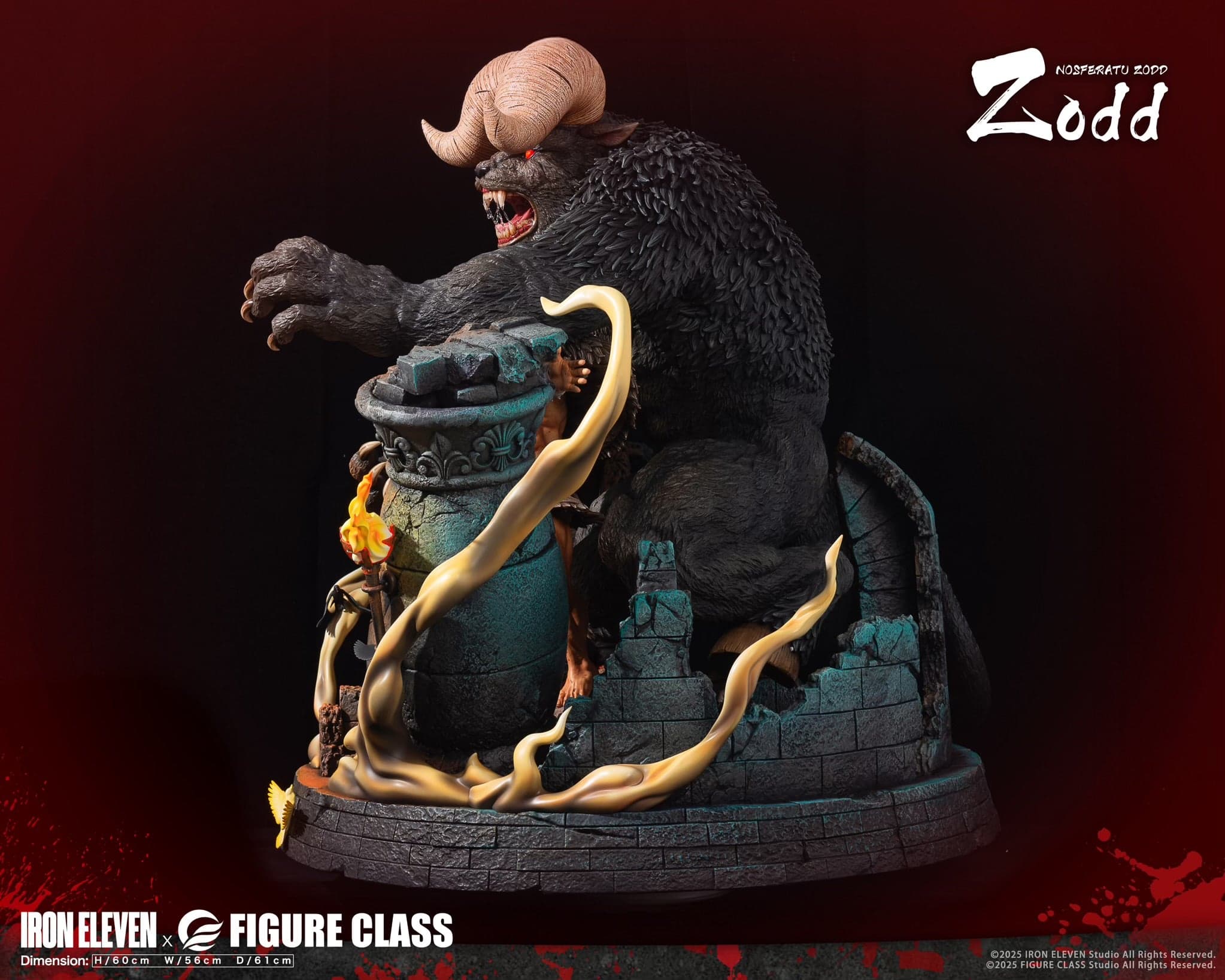 Berserk Iron Eleven x Figure Class Nosferatu Zodd 2