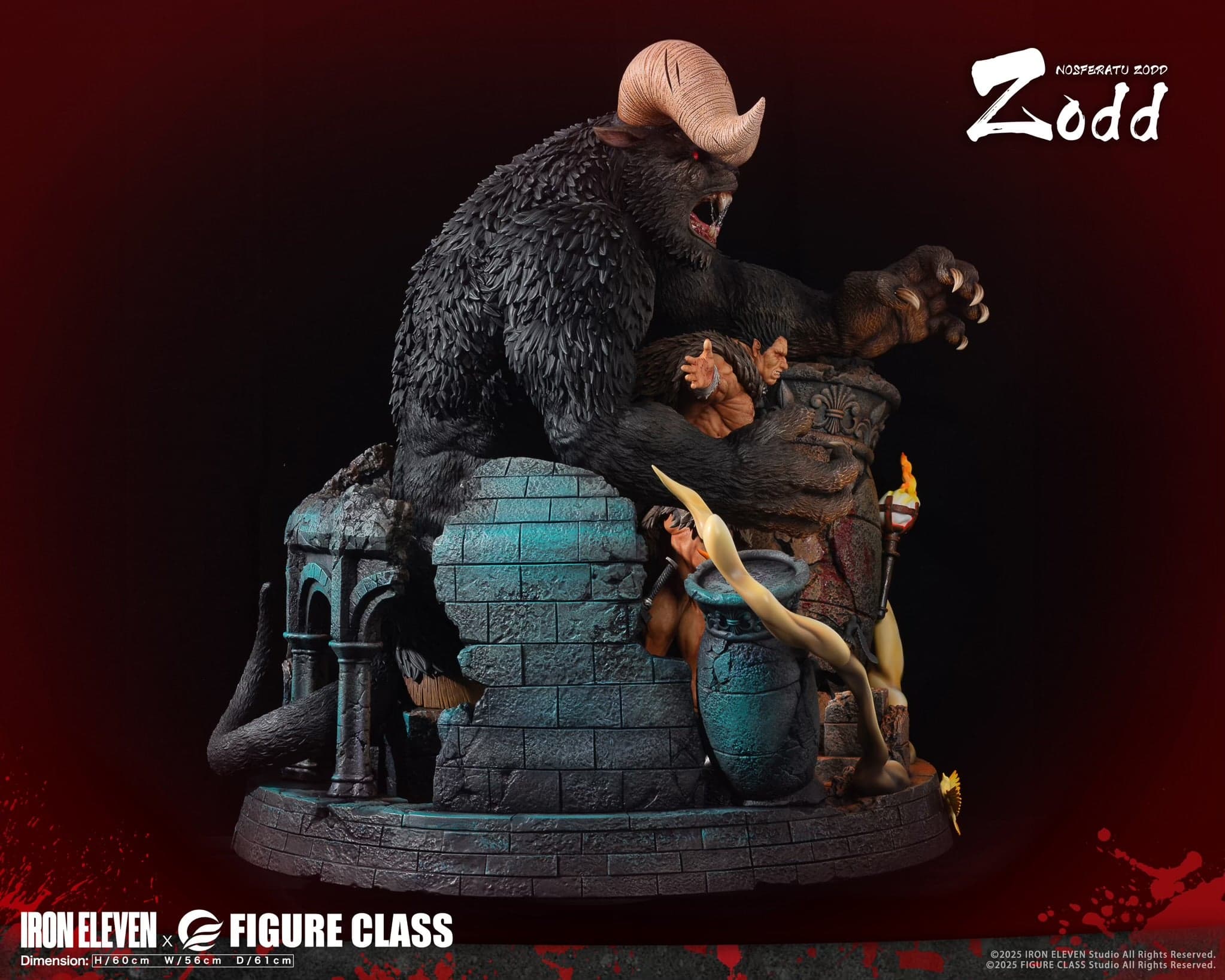 Berserk Iron Eleven x Figure Class Nosferatu Zodd 3