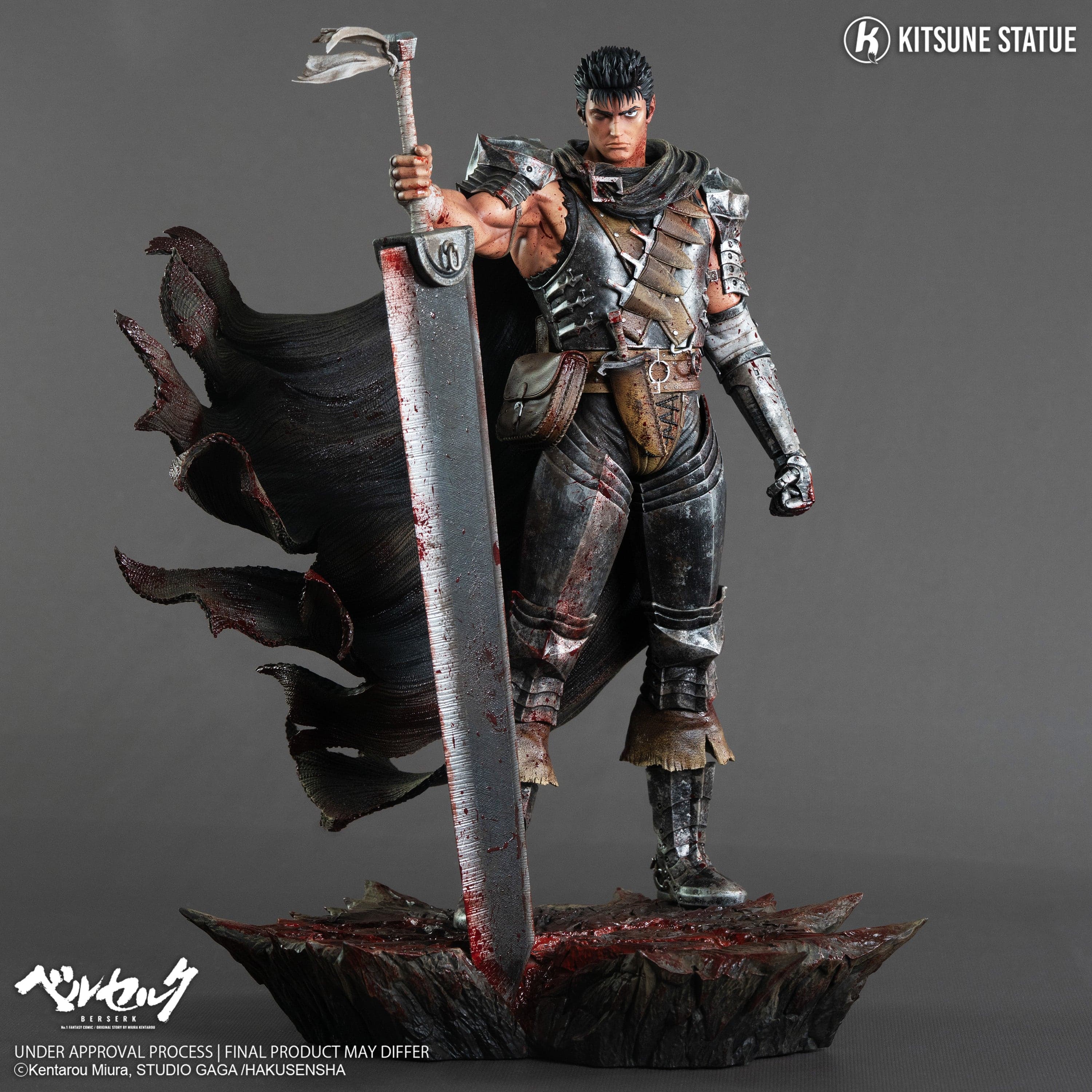 Berserk Kitsune Studio GUTS Resin 1
