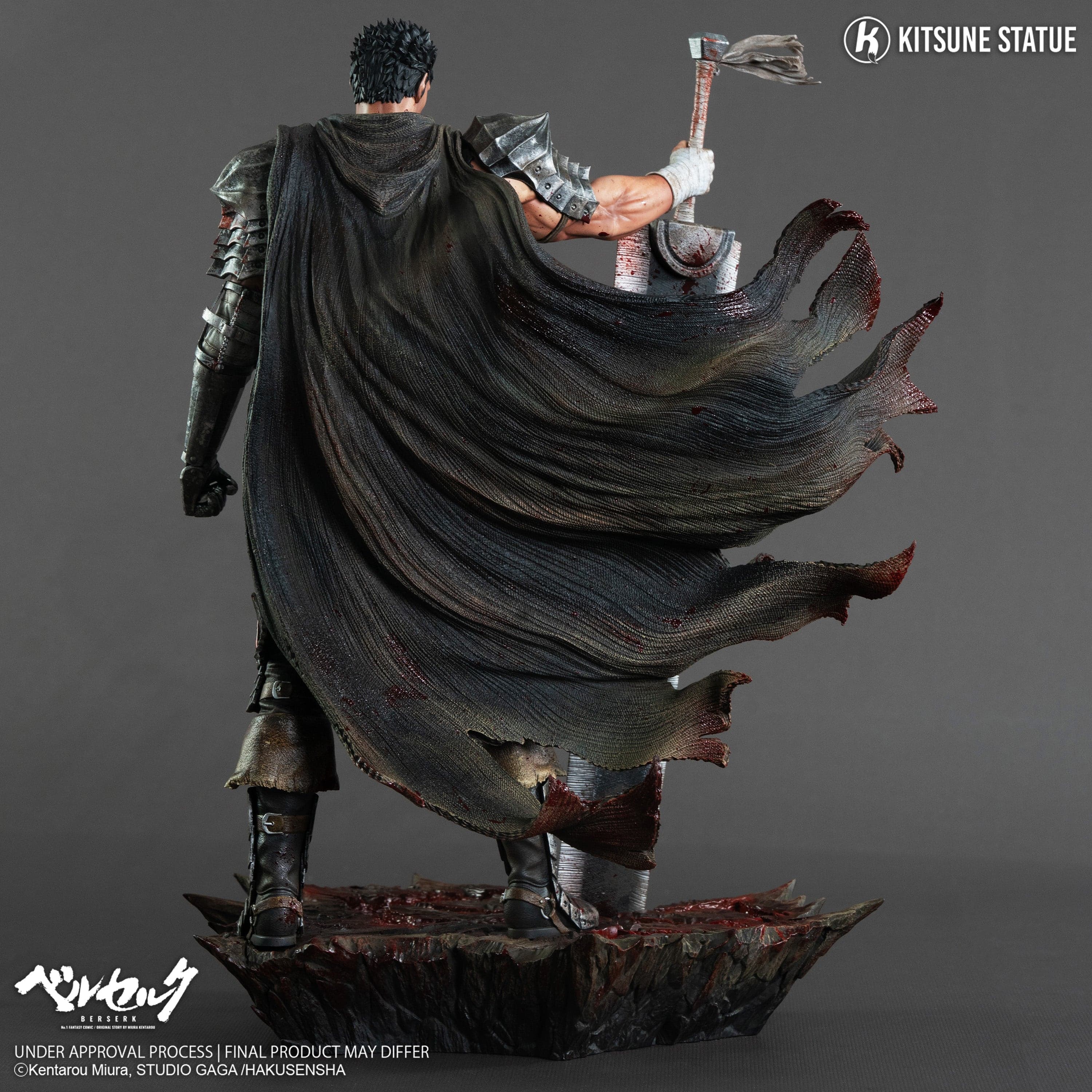 Berserk Kitsune Studio GUTS Resin 5
