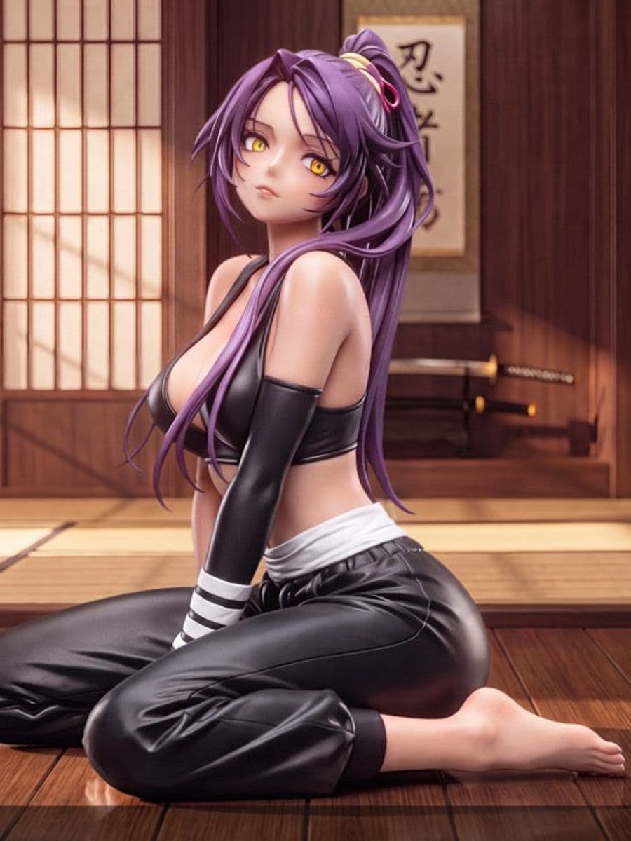 Bleach Happy Cat Studio Yoruichi Shihouin
