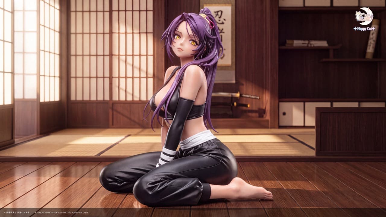 Bleach Happy Cat Studio Yoruichi Shihouin 1