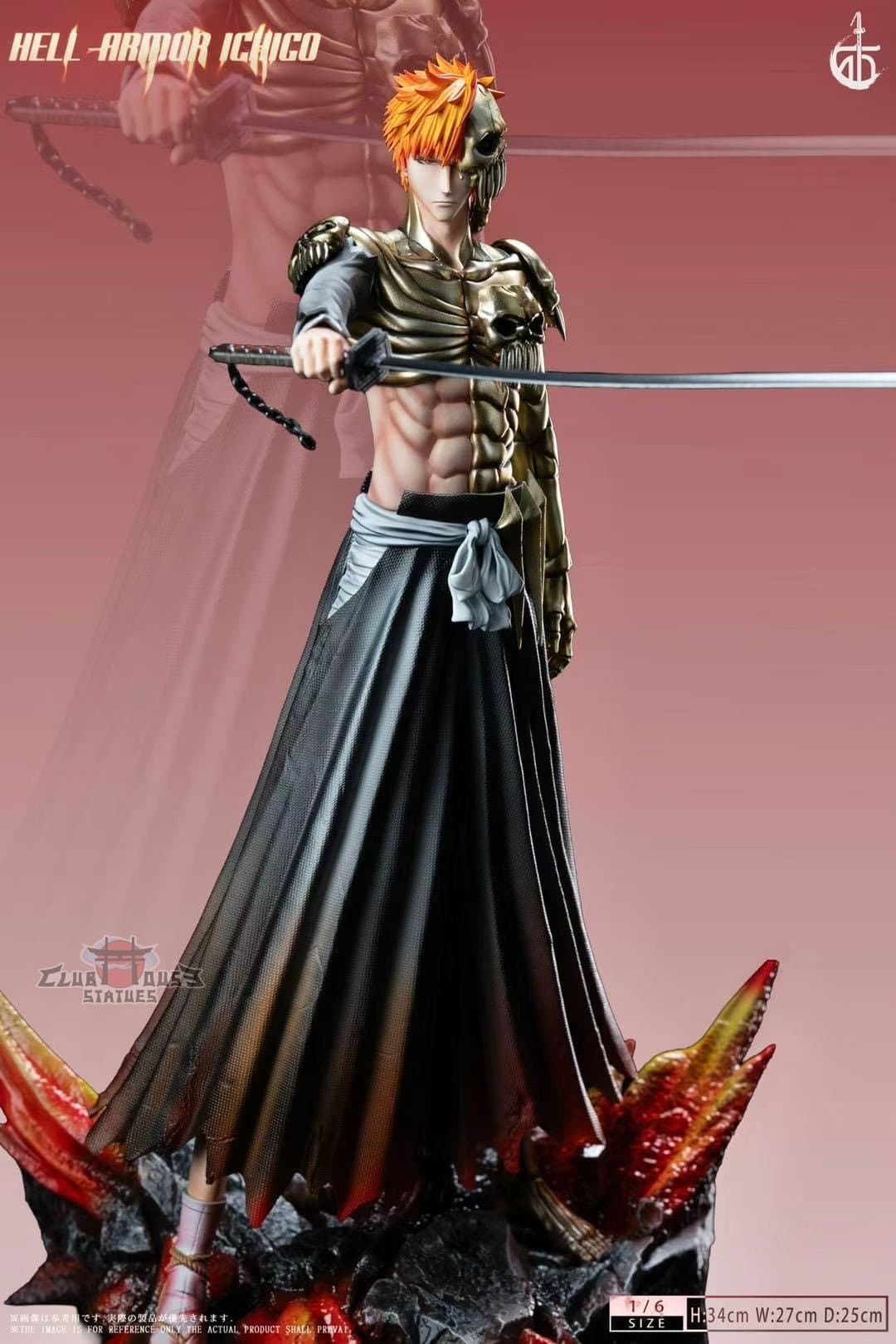 Bleach MuZi Studio Ichigo Kurosaki Hell Armor 2