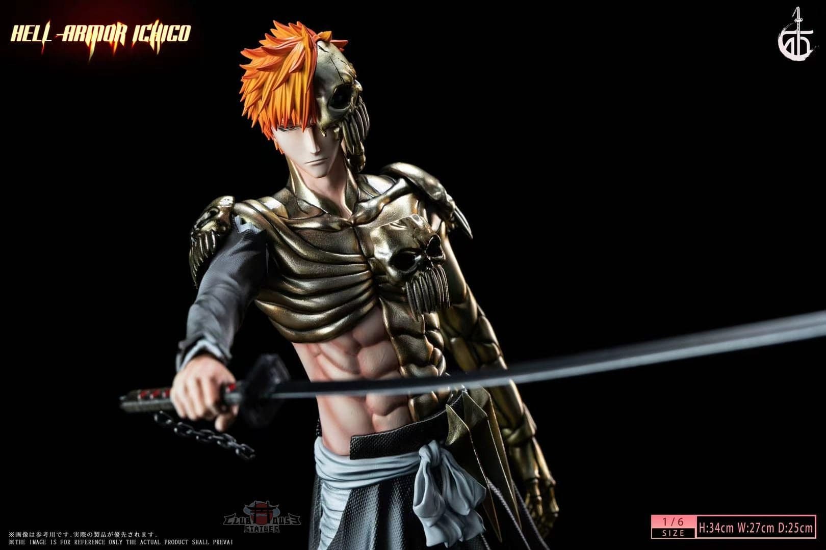 Bleach MuZi Studio Ichigo Kurosaki Hell Armor 3