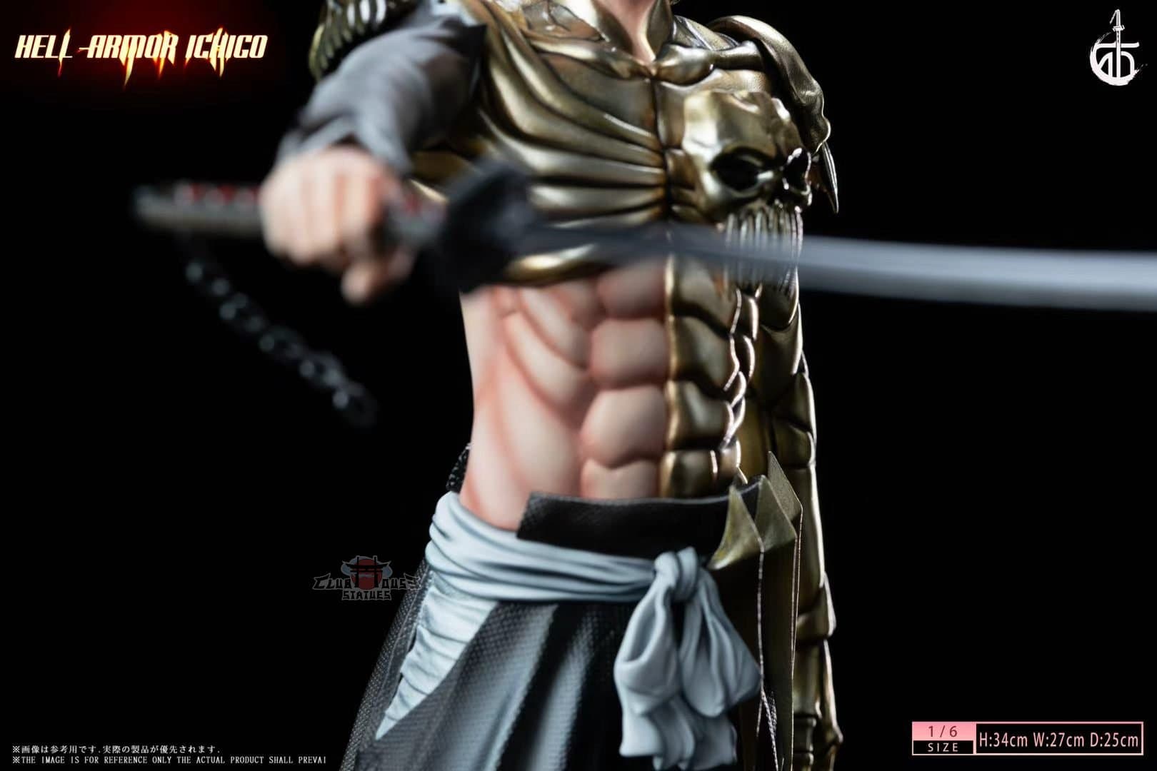 Bleach MuZi Studio Ichigo Kurosaki Hell Armor 4