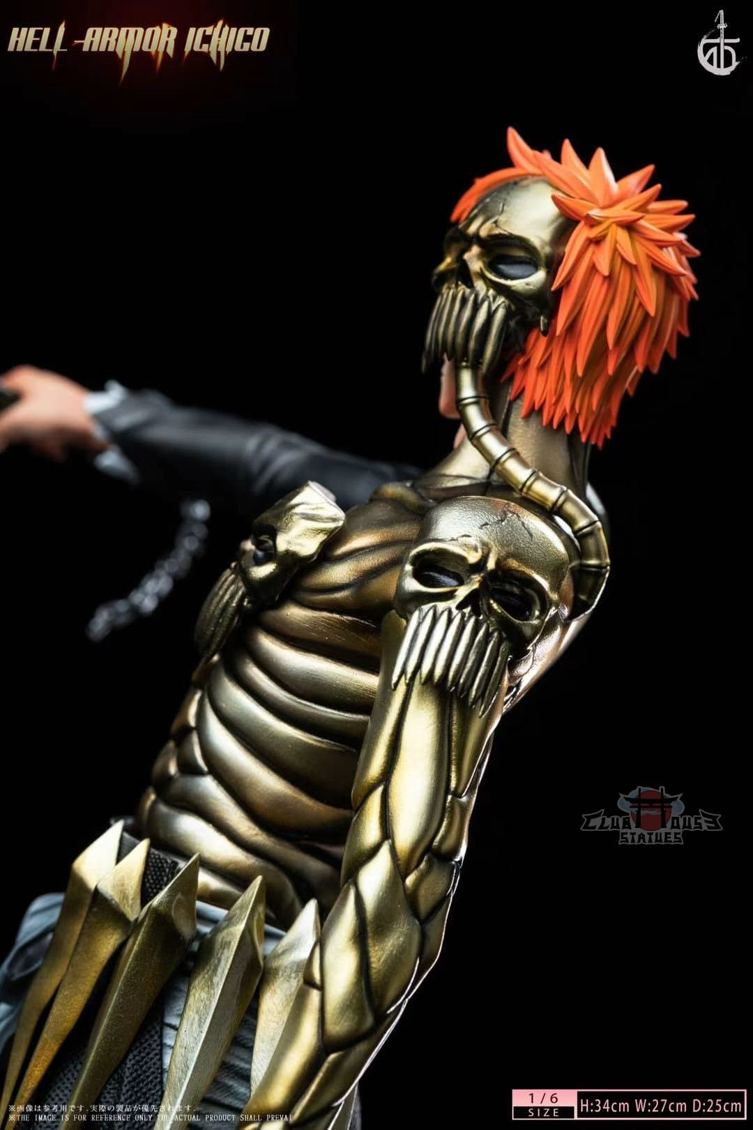 Bleach MuZi Studio Ichigo Kurosaki Hell Armor 5
