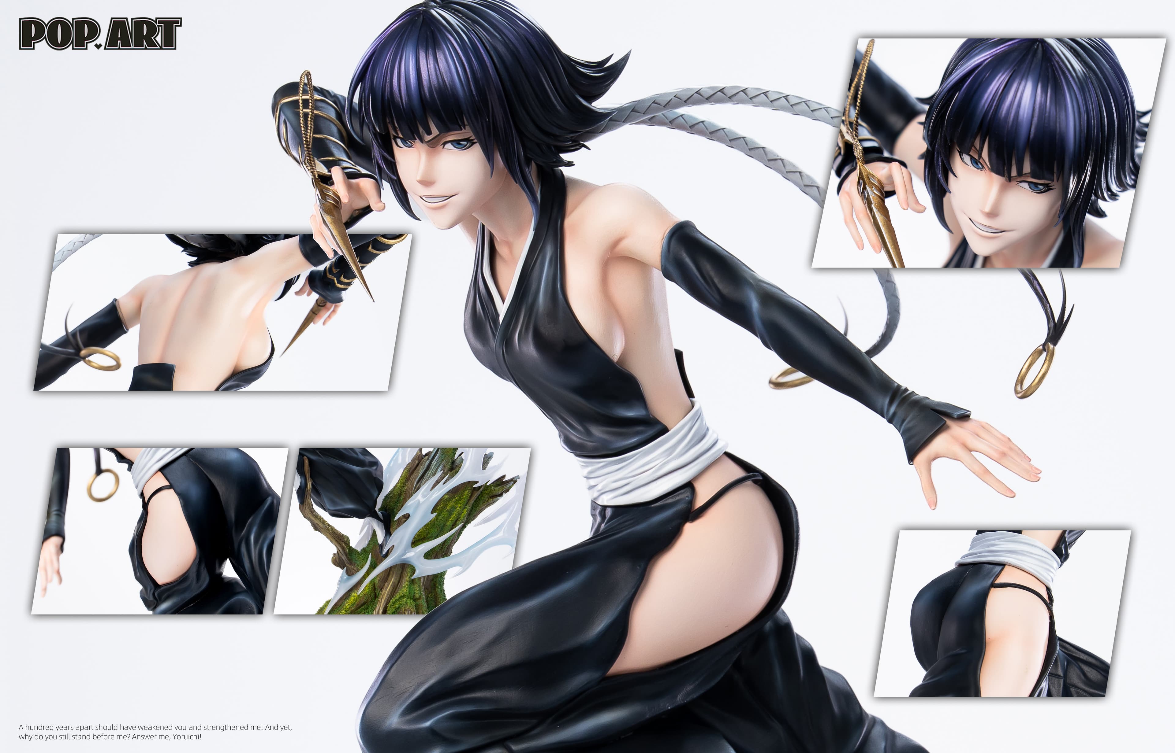 Bleach POP ART Studio Soi Fon x Yoruichi Shihouin 4
