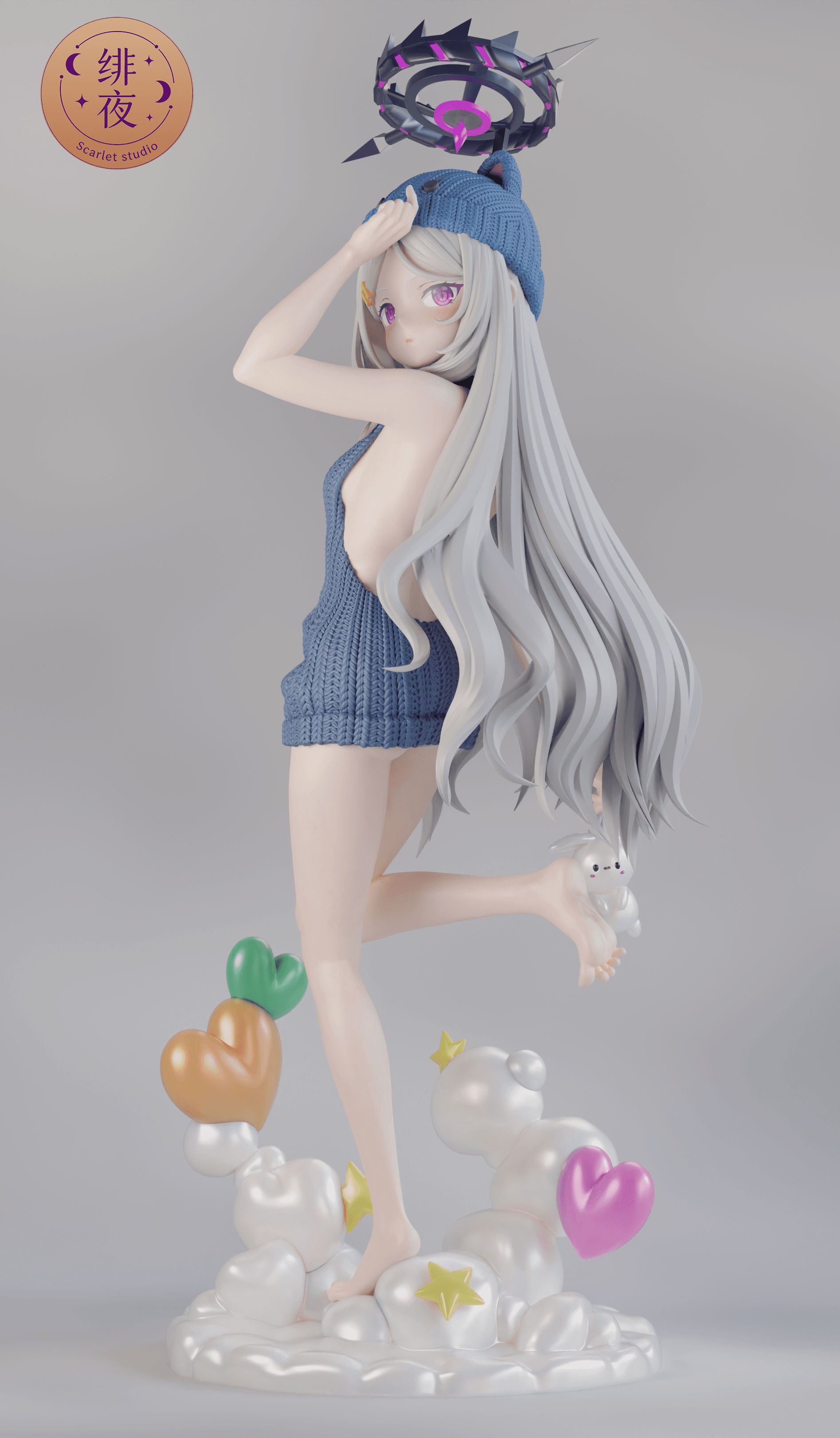 Blue Archive Scarlet Studio Sweater Sorasaki Hina 1