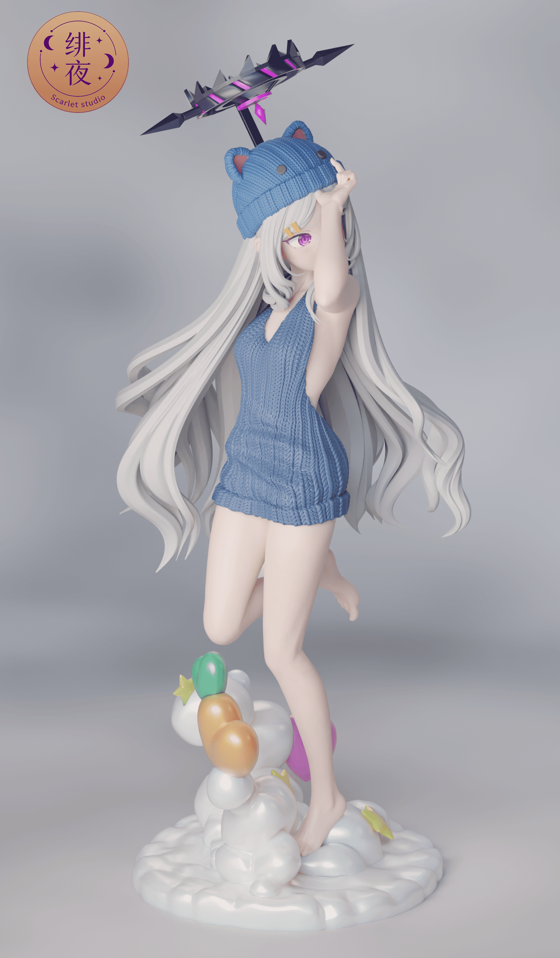 Blue Archive Scarlet Studio Sweater Sorasaki Hina 3