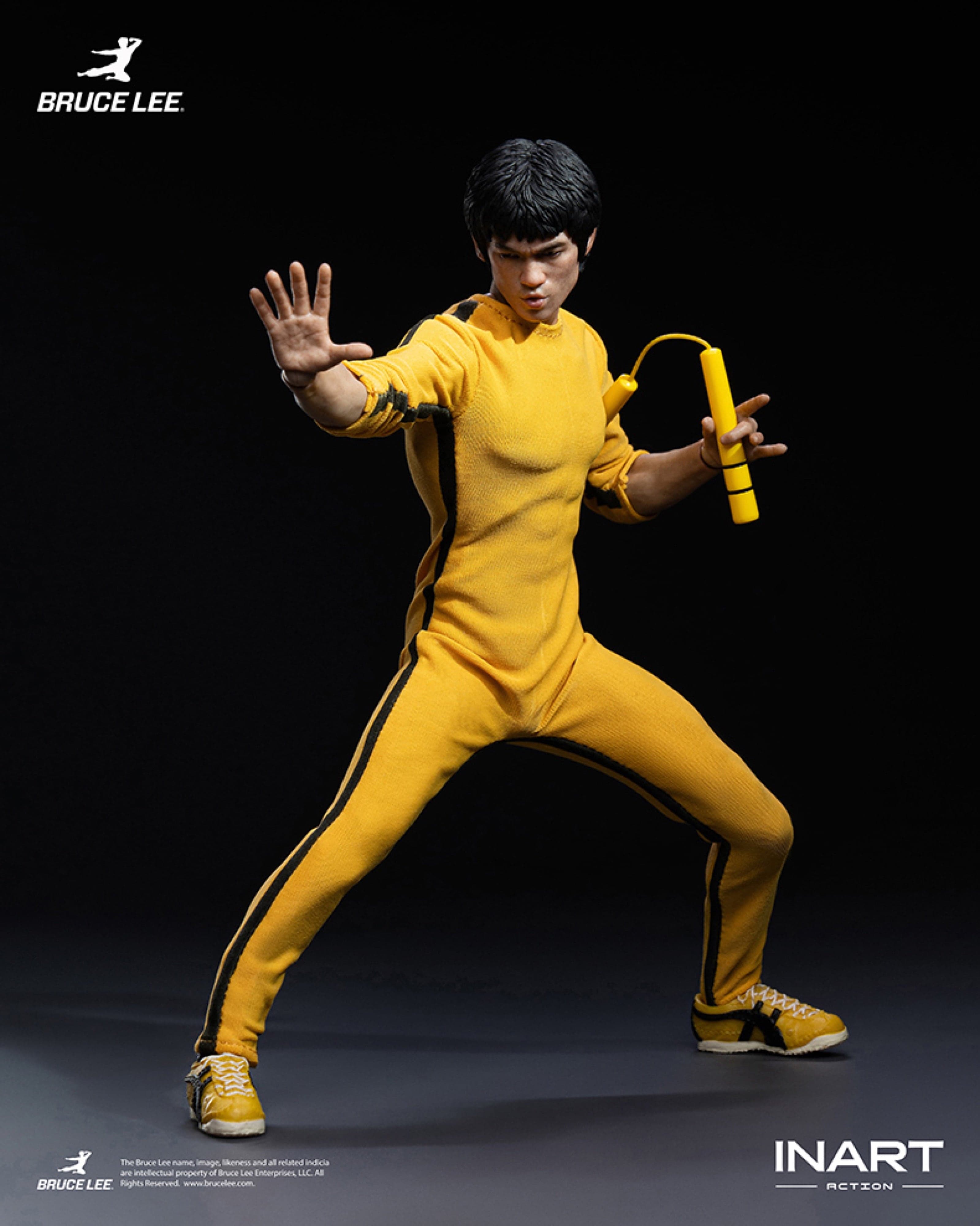 Bruce Lee INART Studio Bruce Lee Yellow Jumpsuit 2