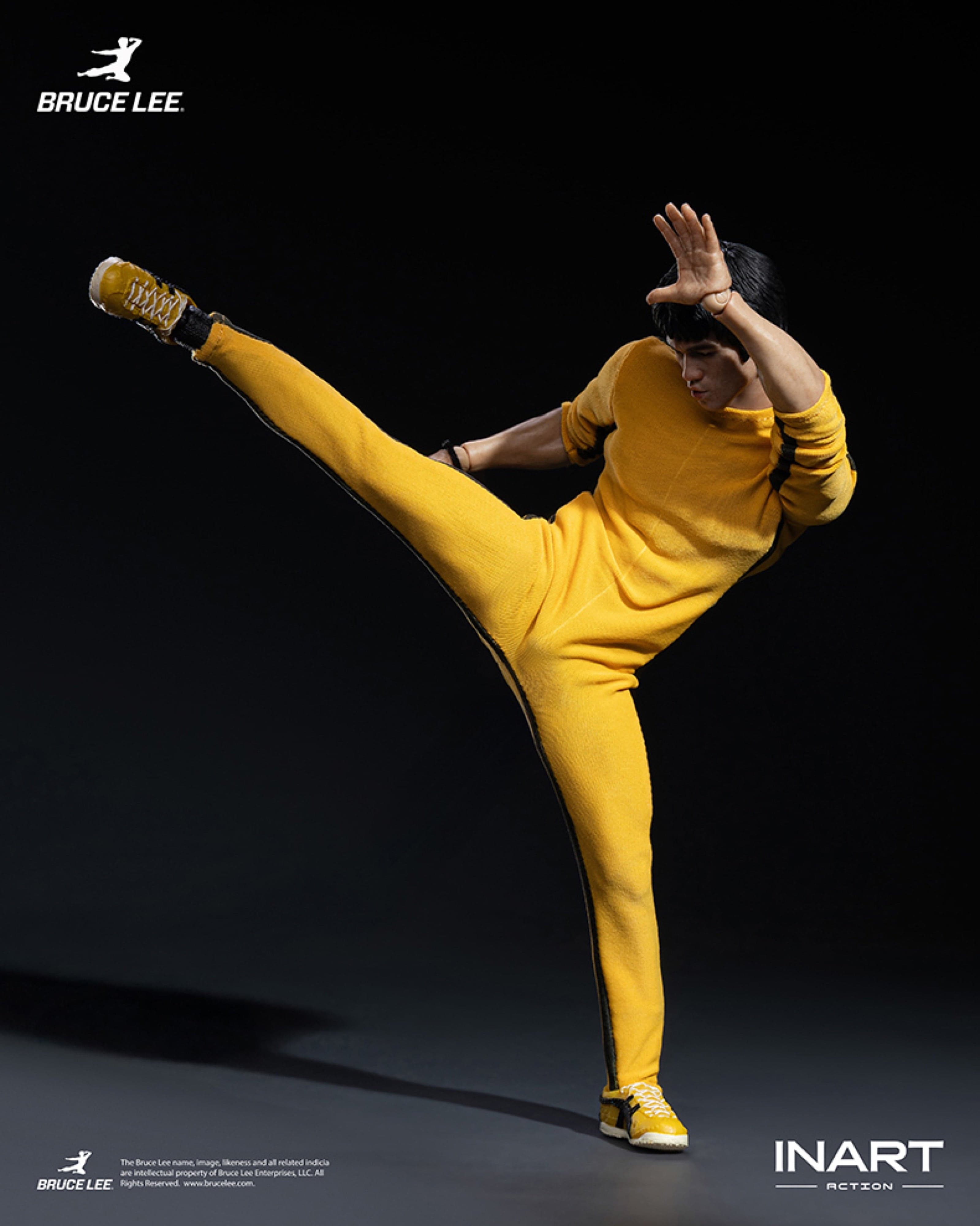 Bruce Lee INART Studio Bruce Lee Yellow Jumpsuit 4
