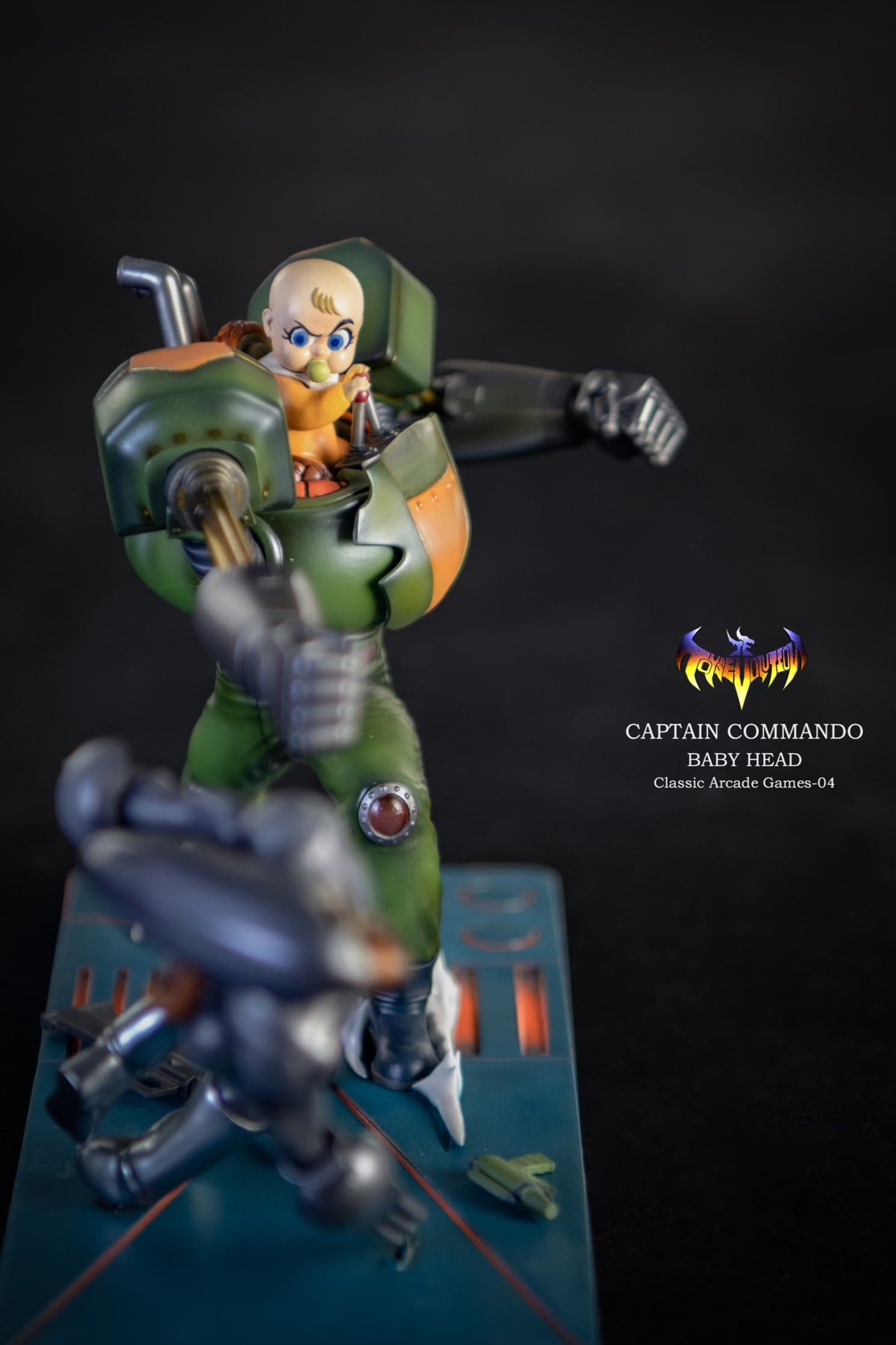 Captain Commando Toys Evolution Studio Baby Head 3
