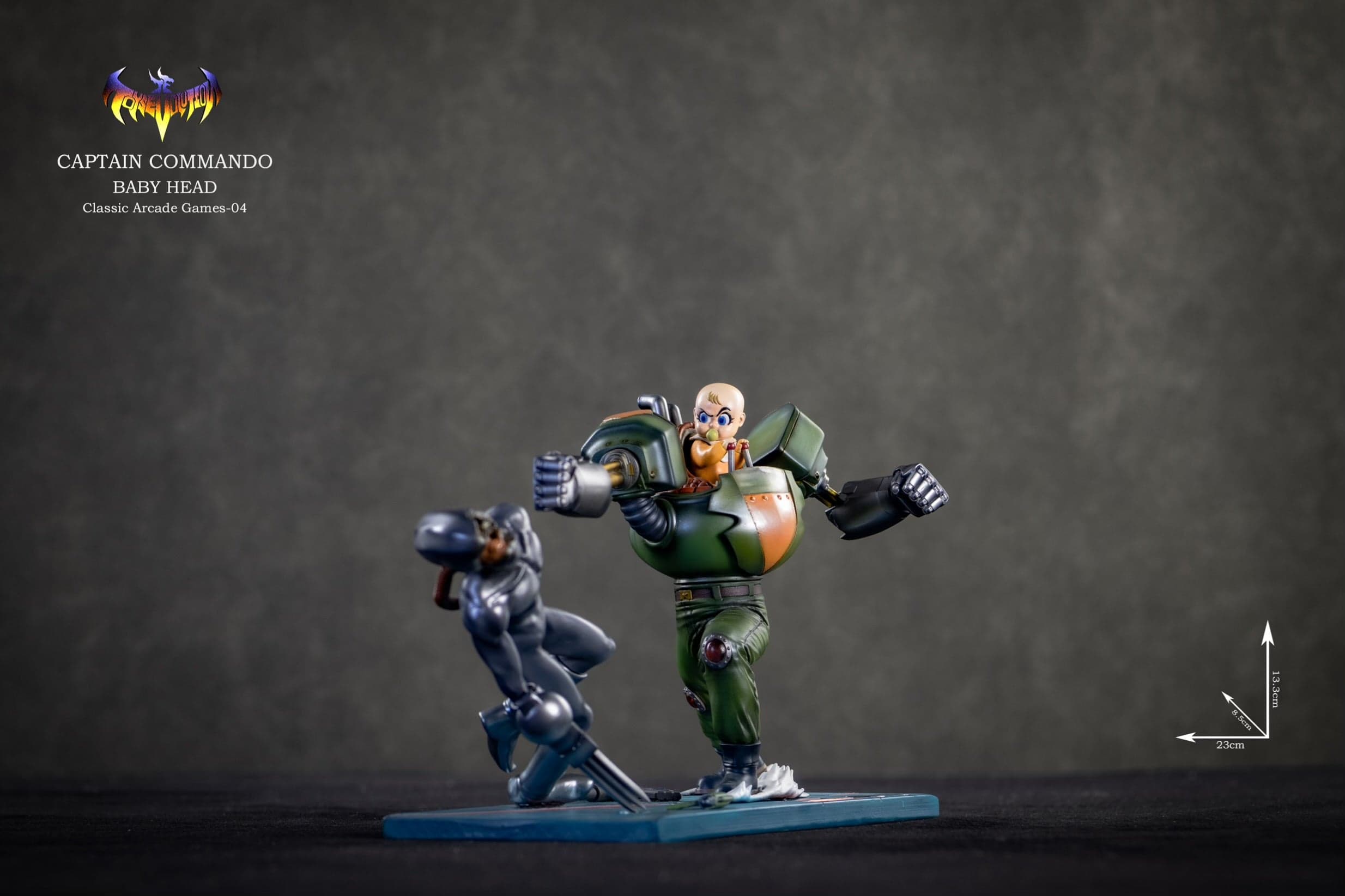 Captain Commando Toys Evolution Studio Baby Head 5