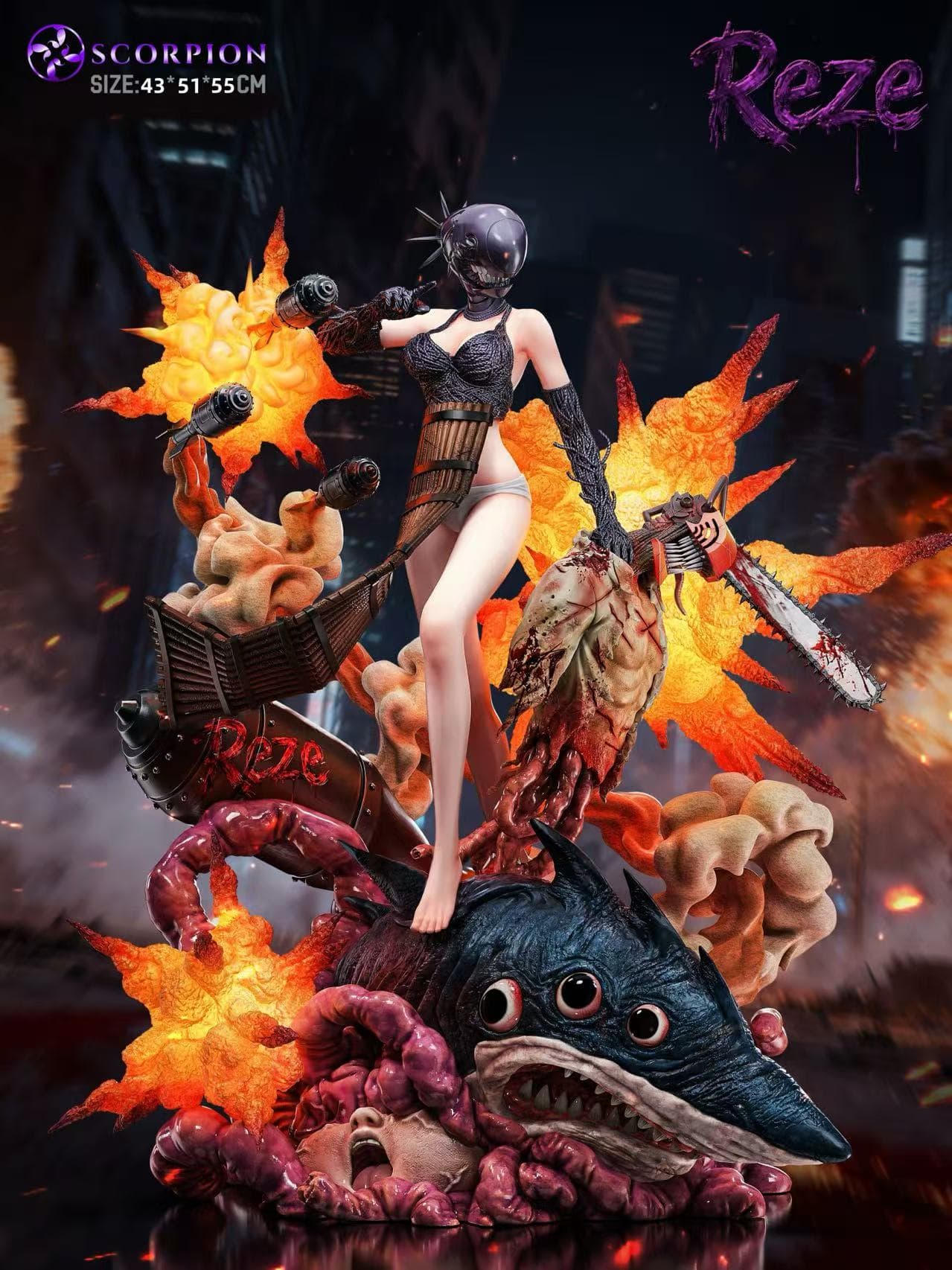 Chainsaw Man Scorpion Studio Reze 3