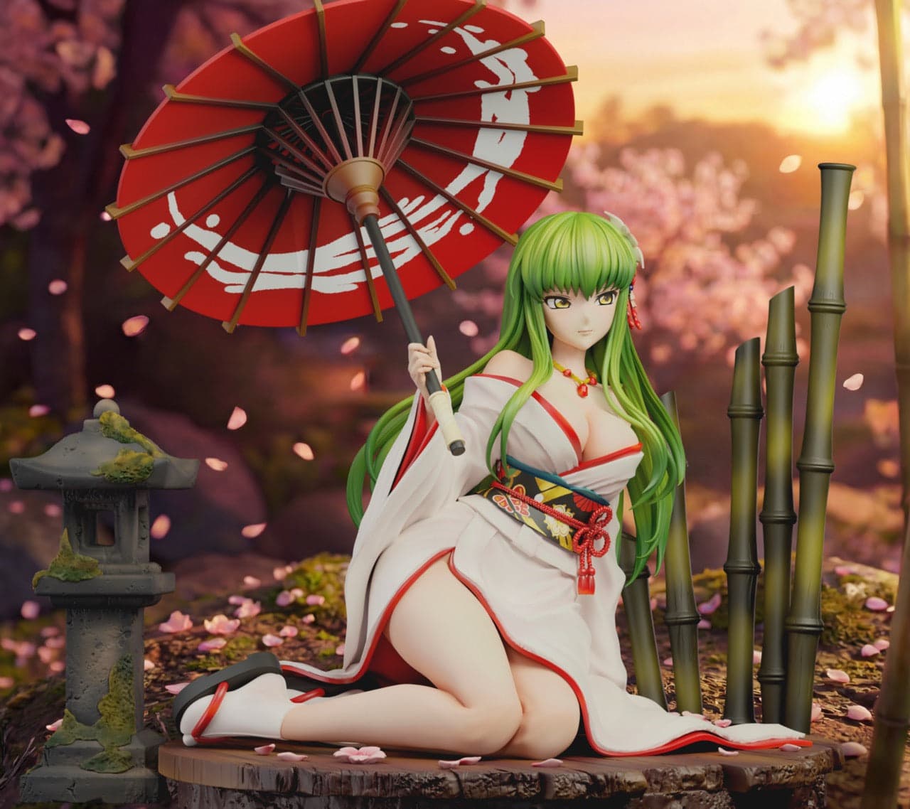 Code Geass Surreal Studio Kimono C.C. 2
